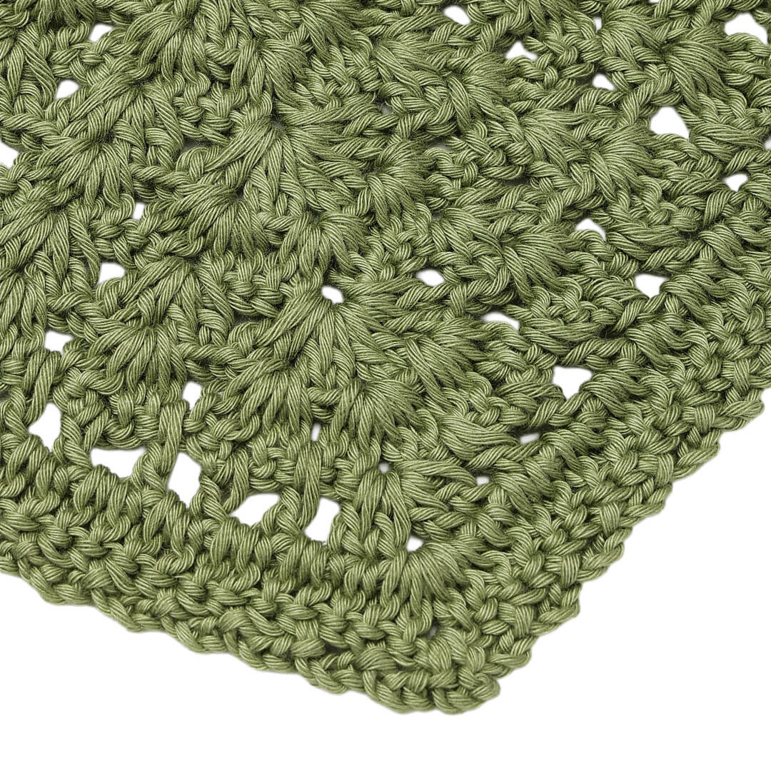 Crochet Bandana - Pale Green - 10734