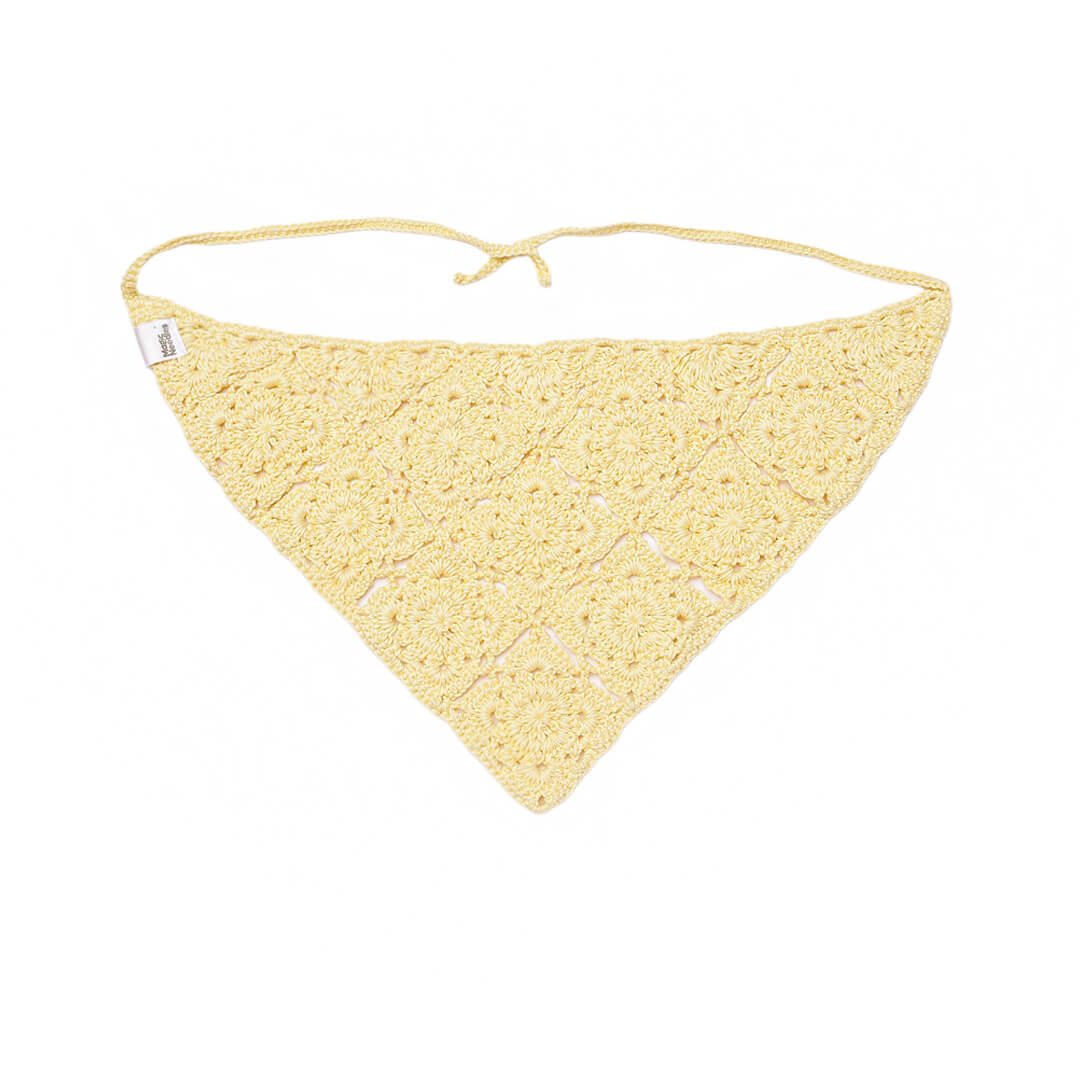 Crochet Bandana - Citron - 10736