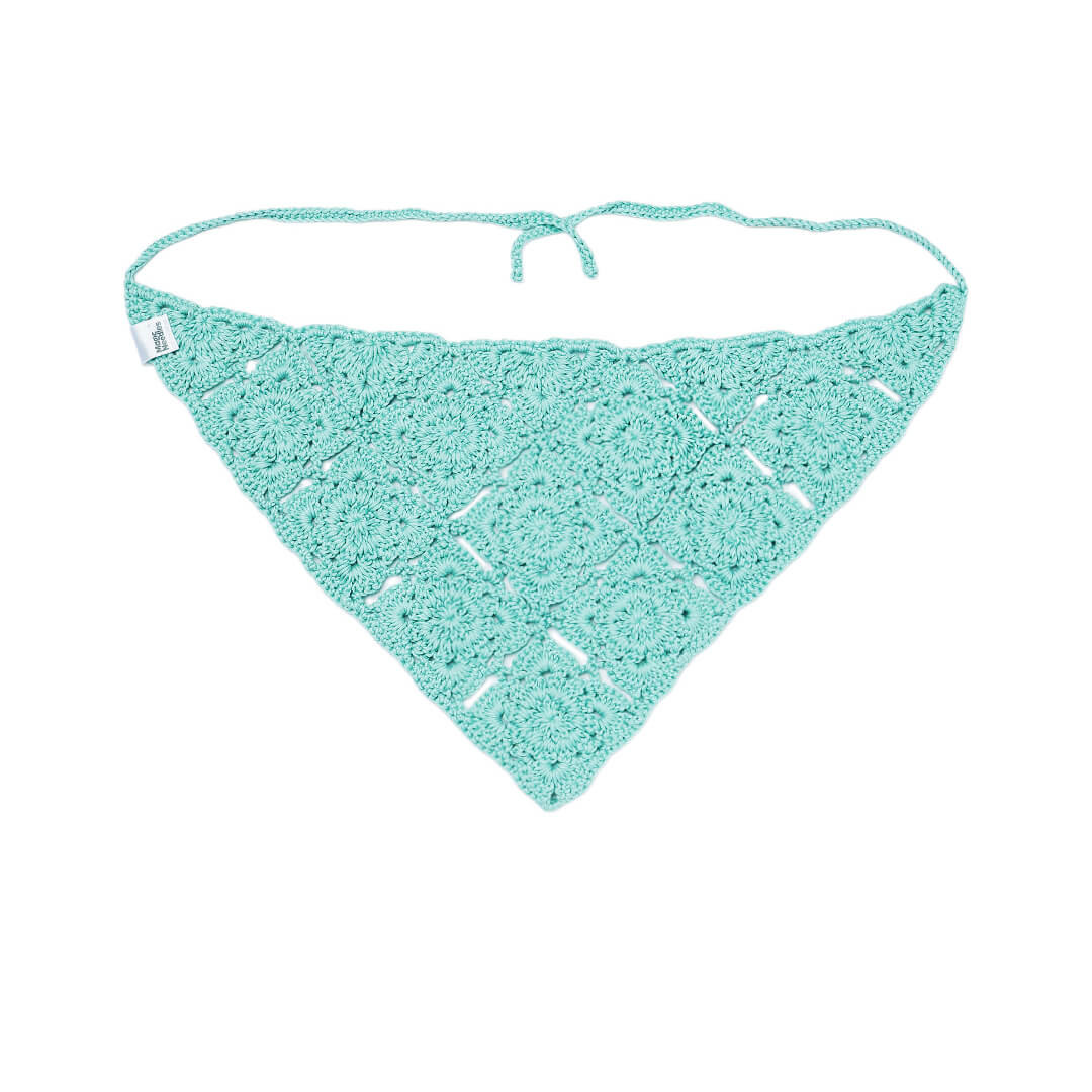 Crochet Bandana - Sea Green - 10737
