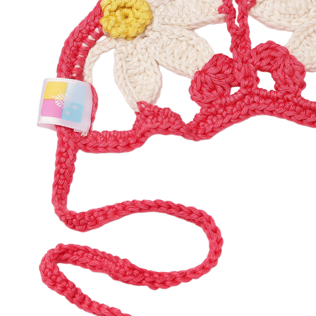 Crochet Bandana - Fuchsia - 10739