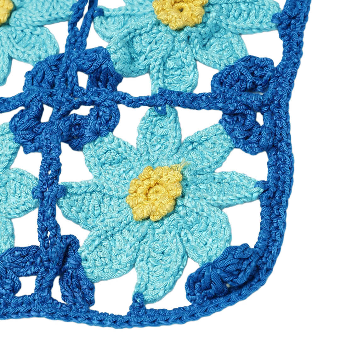 Crochet Bandana - Royal Blue - 10740