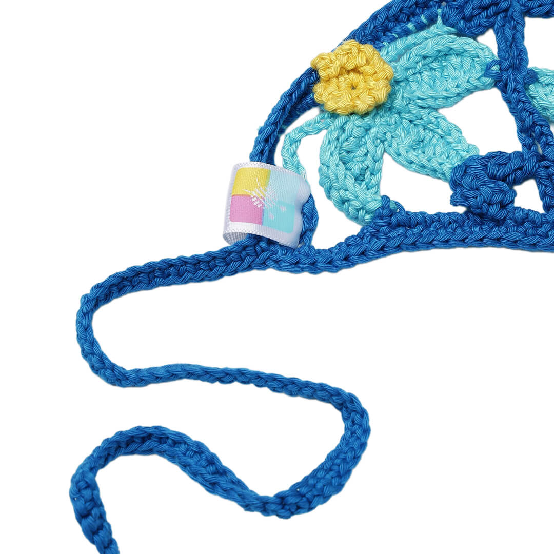 Crochet Bandana - Royal Blue - 10740