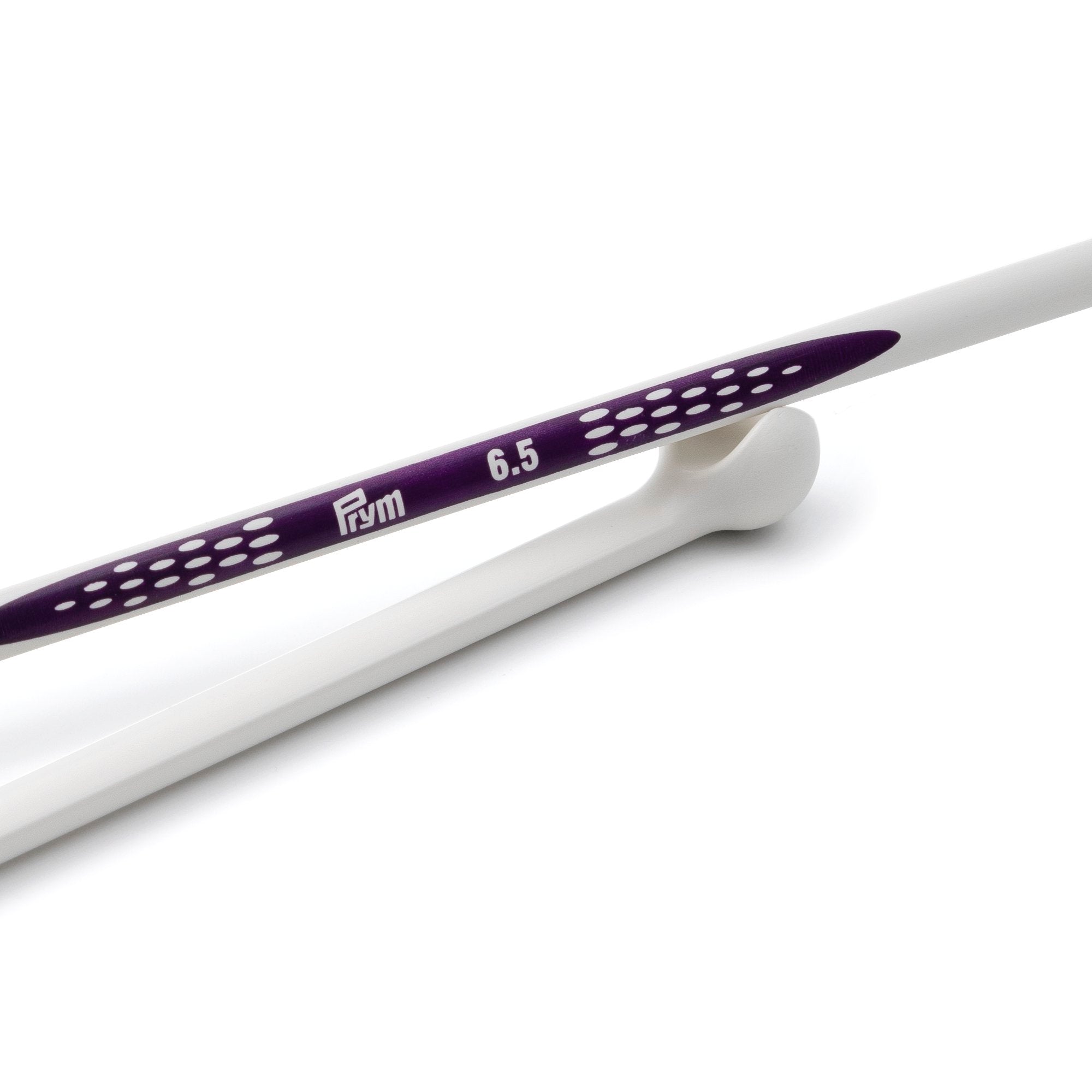 Single-Pointed Ergonomic Knitting Needles by Prym