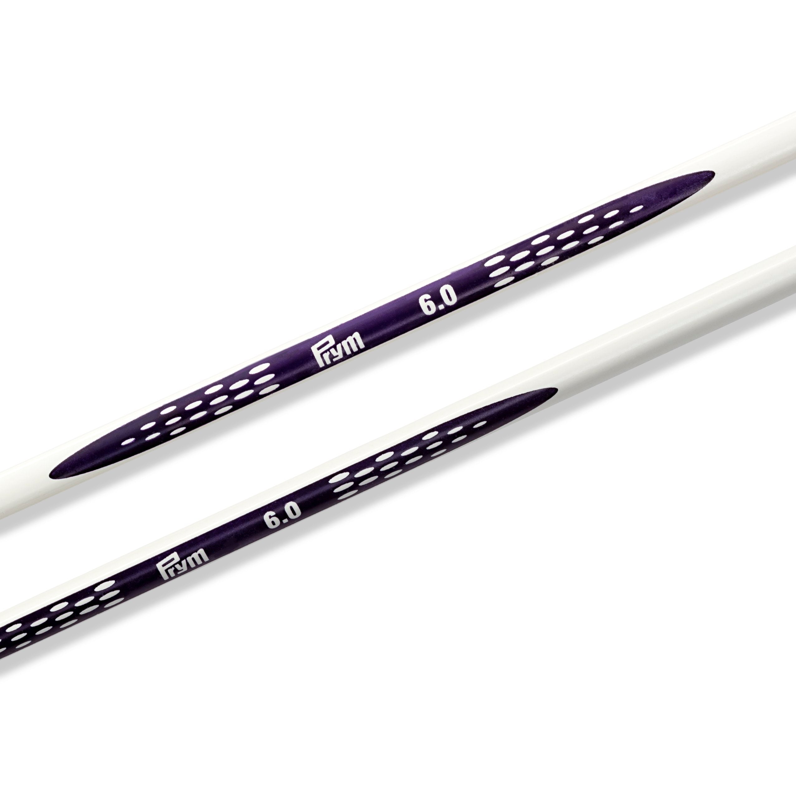 Single-Pointed Ergonomic Knitting Needles by Prym