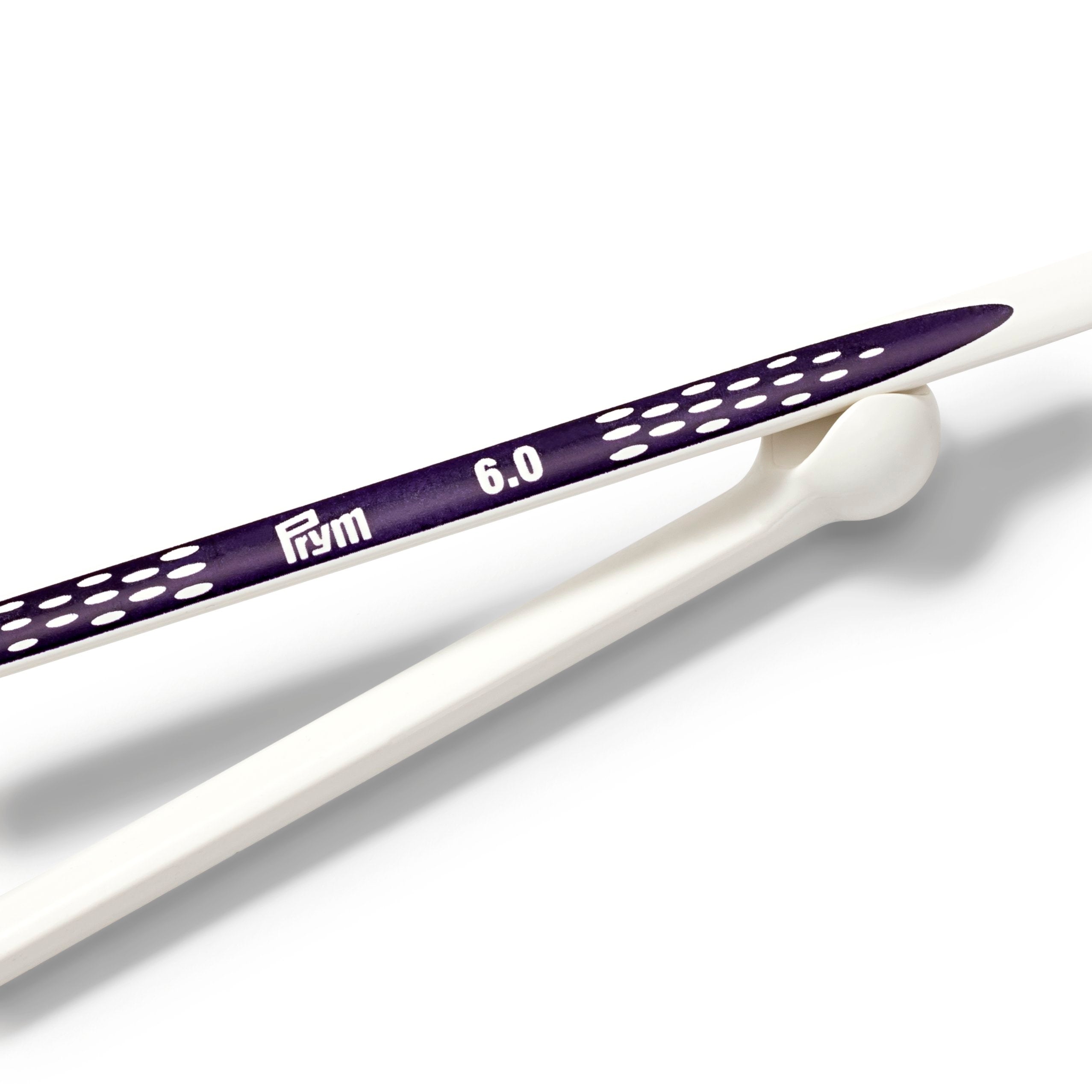 Single-Pointed Ergonomic Knitting Needles by Prym