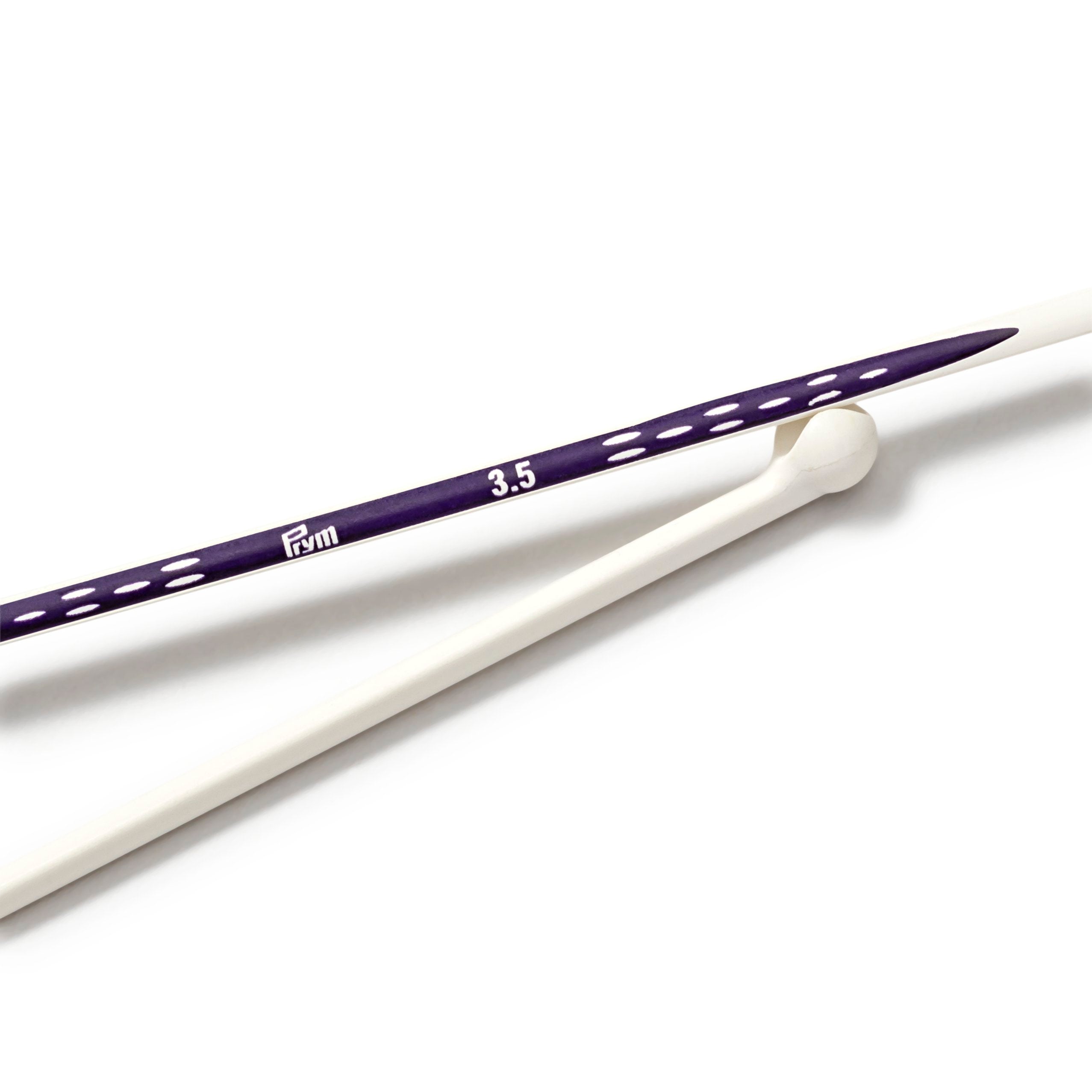 Single-Pointed Ergonomic Knitting Needles by Prym