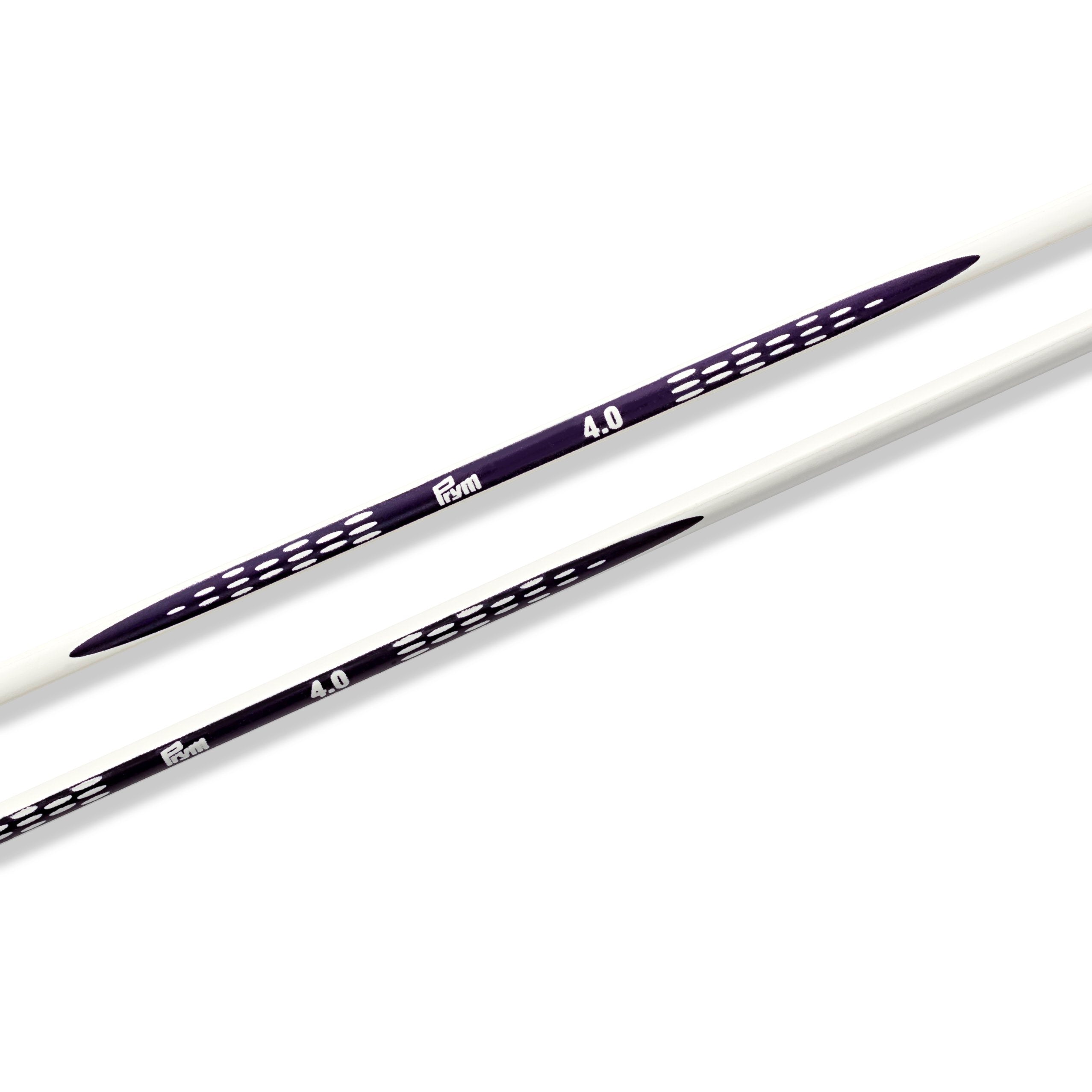 Single-Pointed Ergonomic Knitting Needles by Prym