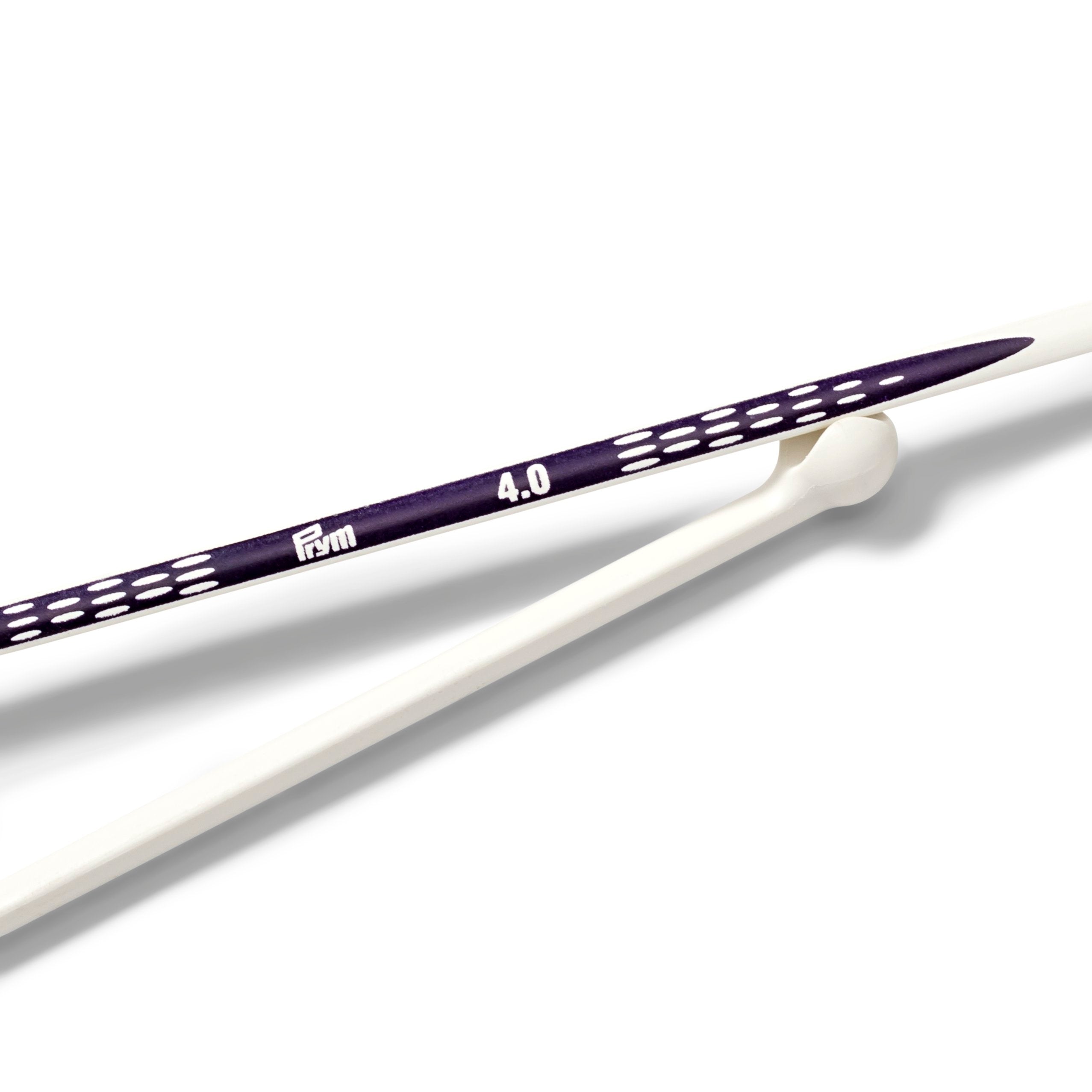 Single-Pointed Ergonomic Knitting Needles by Prym
