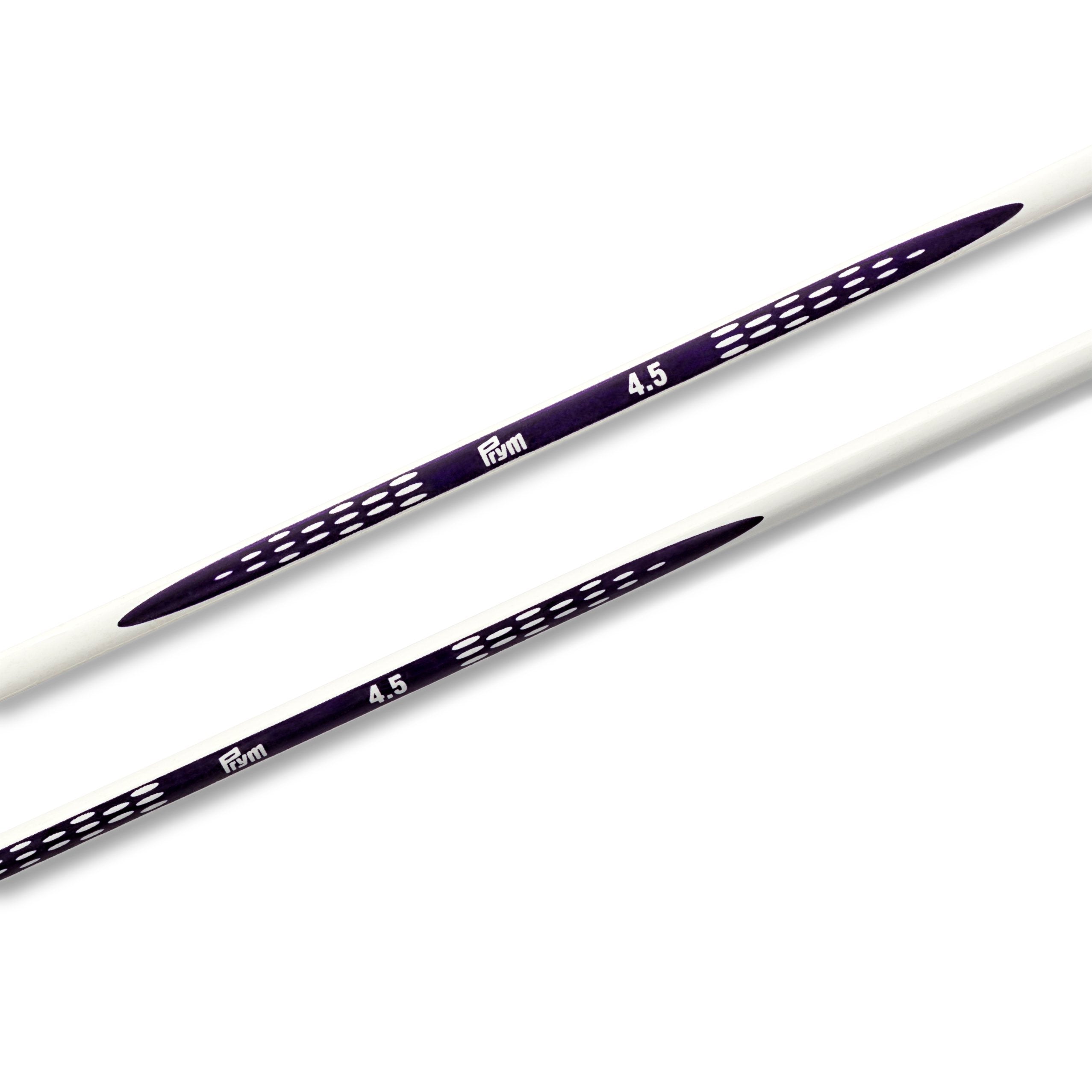 Single-Pointed Ergonomic Knitting Needles by Prym