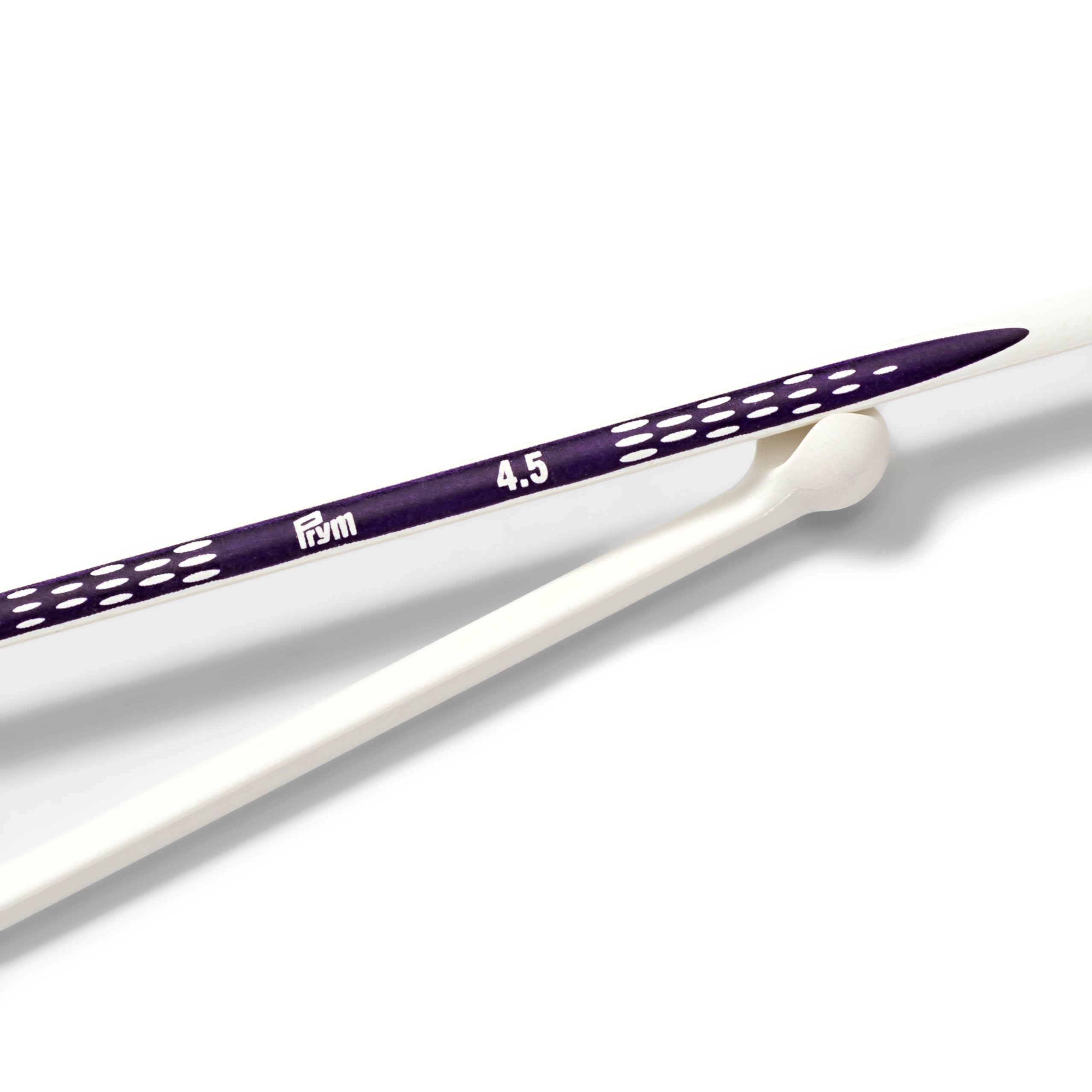 Single-Pointed Ergonomic Knitting Needles by Prym