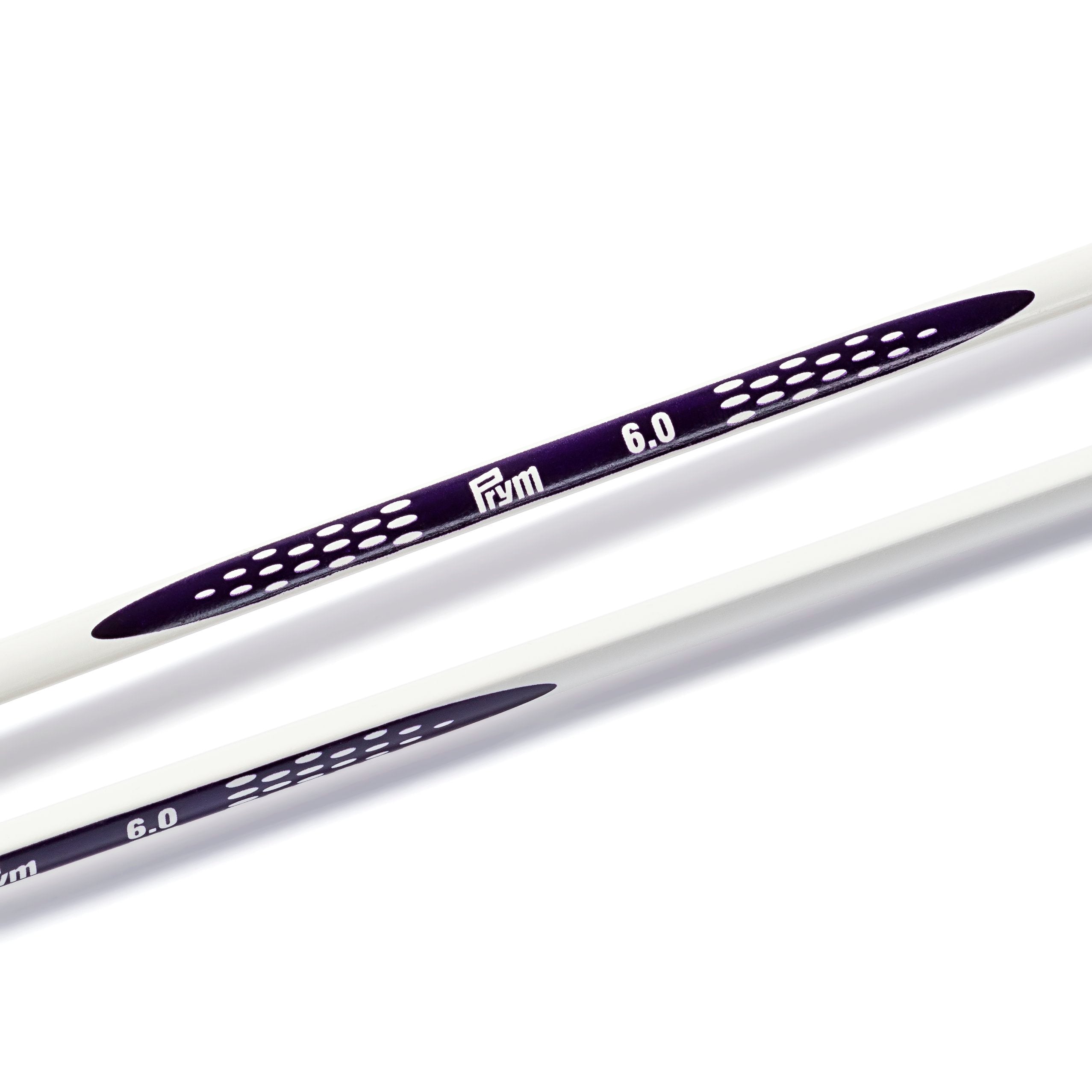 Single-Pointed Ergonomic Knitting Needles by Prym
