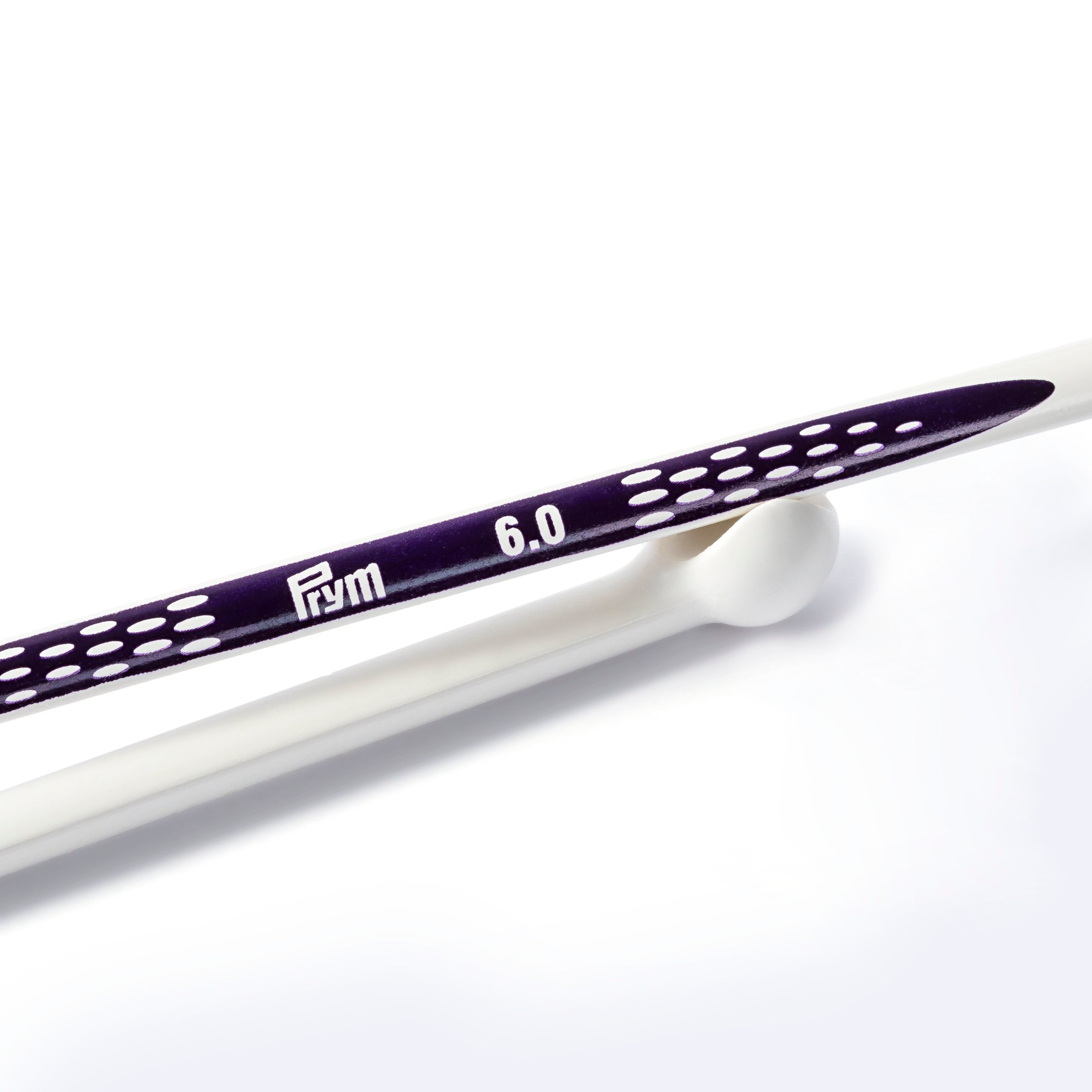 Single-Pointed Ergonomic Knitting Needles by Prym