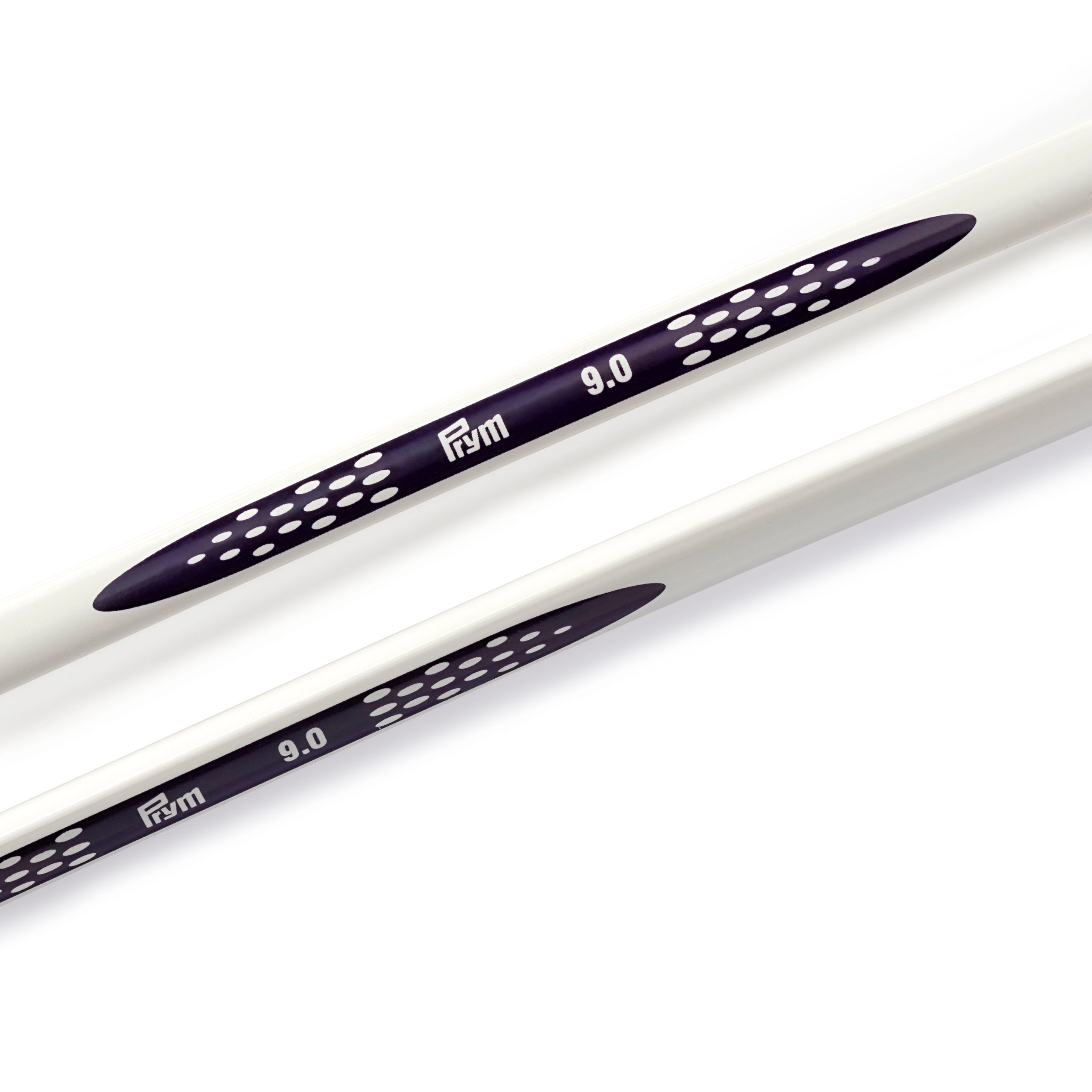 Single-Pointed Ergonomic Knitting Needles by Prym
