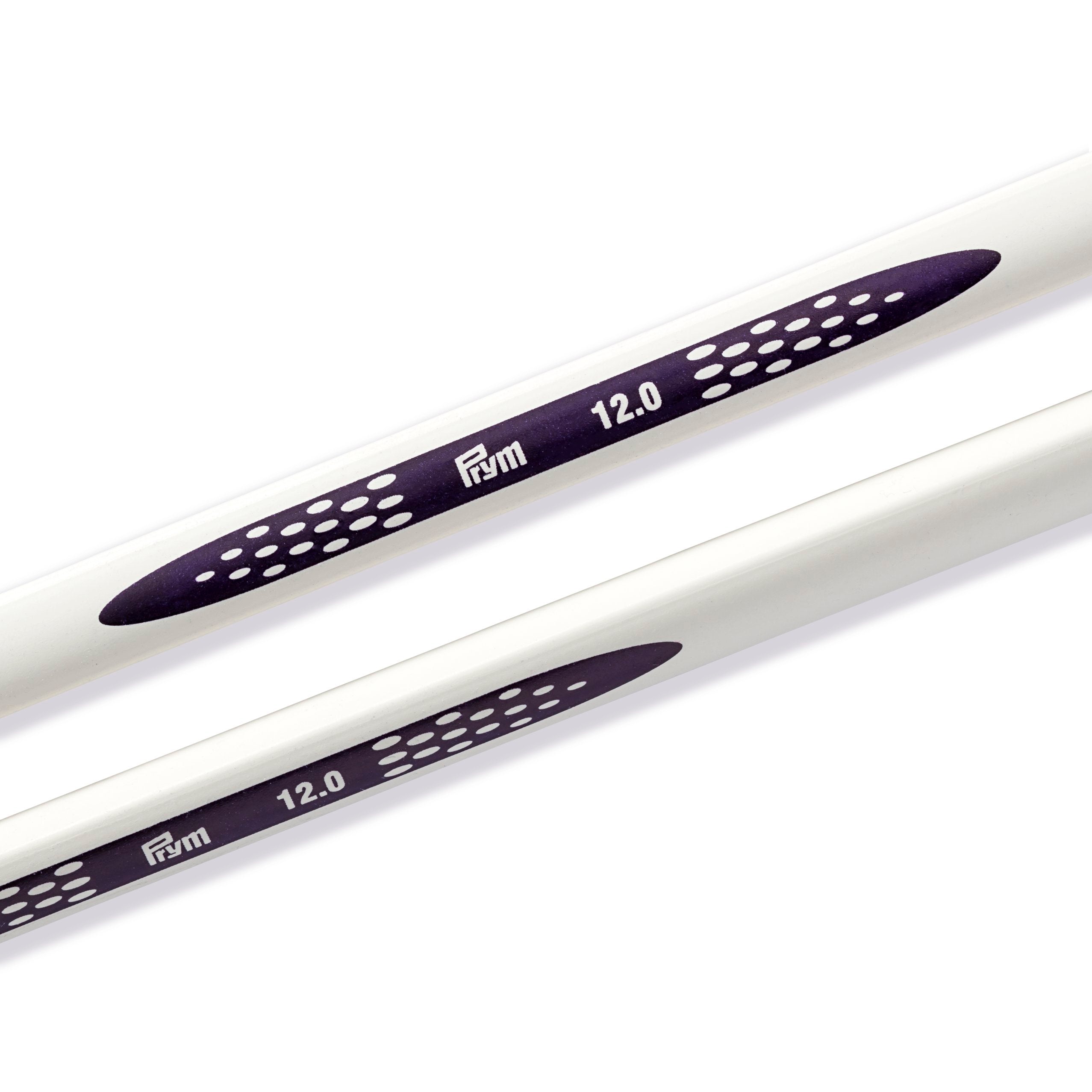 Single-Pointed Ergonomic Knitting Needles by Prym