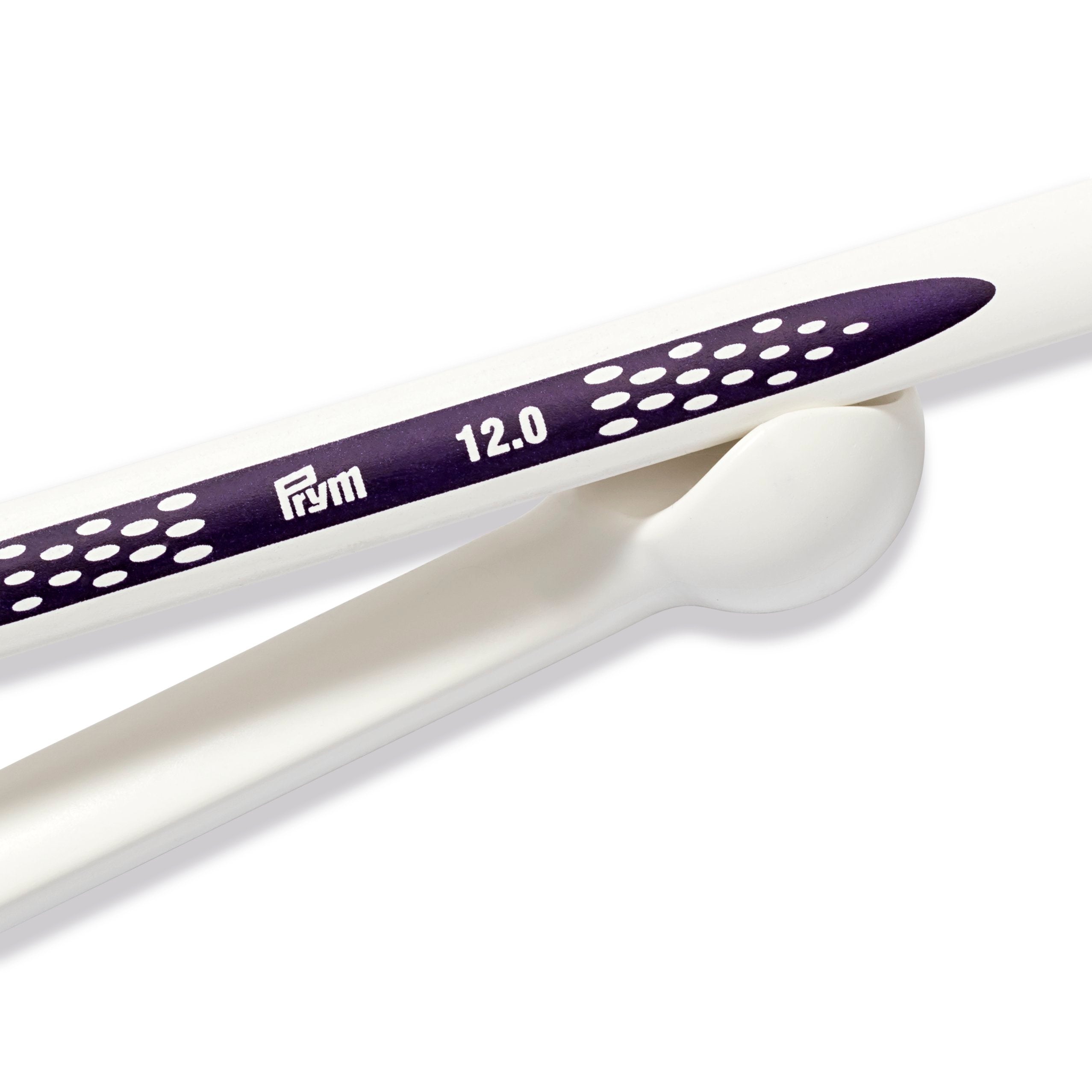 Single-Pointed Ergonomic Knitting Needles by Prym