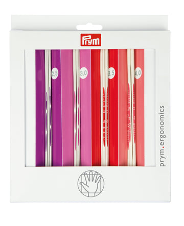 Ergonomic Double Pointed Knitting Pin Set by Prym