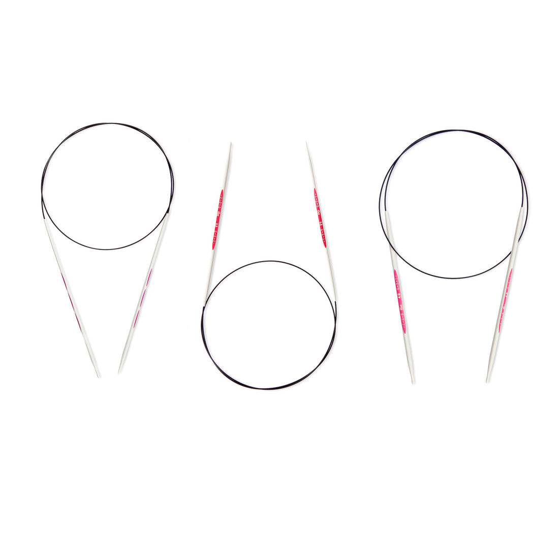 Ergonomic Circular Knitting Pin Set by Prym