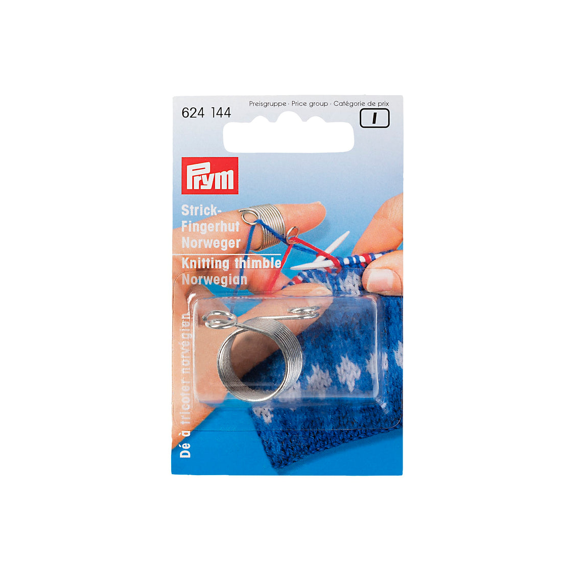 Knitting Thimble Norwegian by Prym