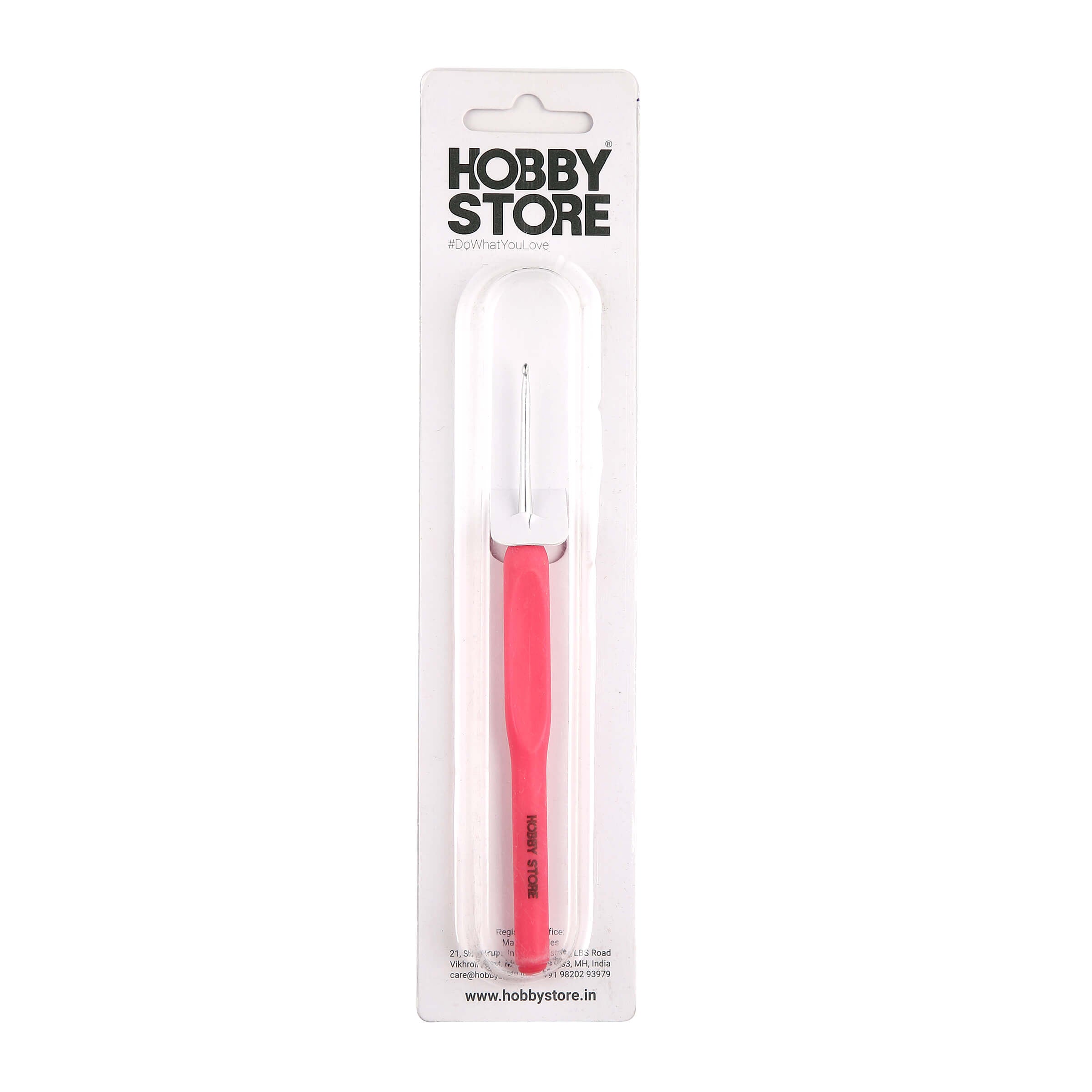 Aluminium Crochet Hooks with Plastic Handle by Hobby Store