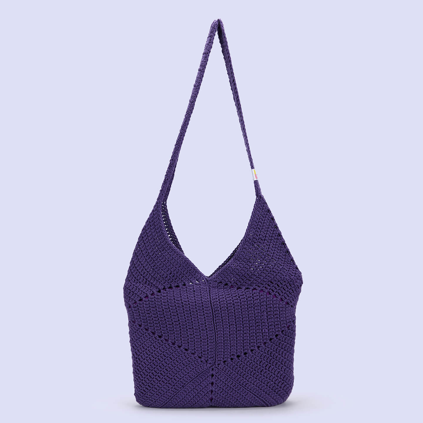 Handmade Crochet Bag - Purple 3050