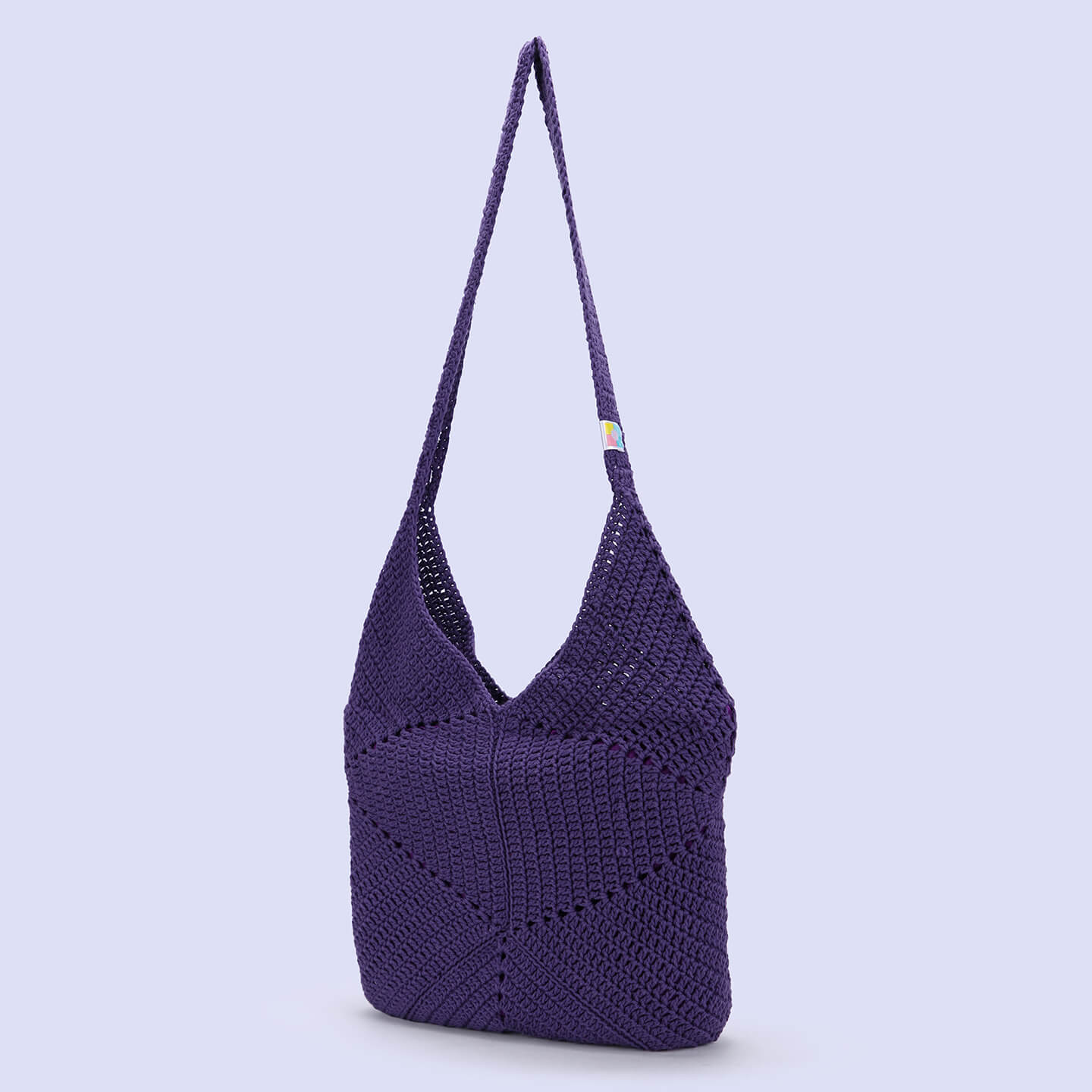 Handmade Crochet Bag - Purple 3050