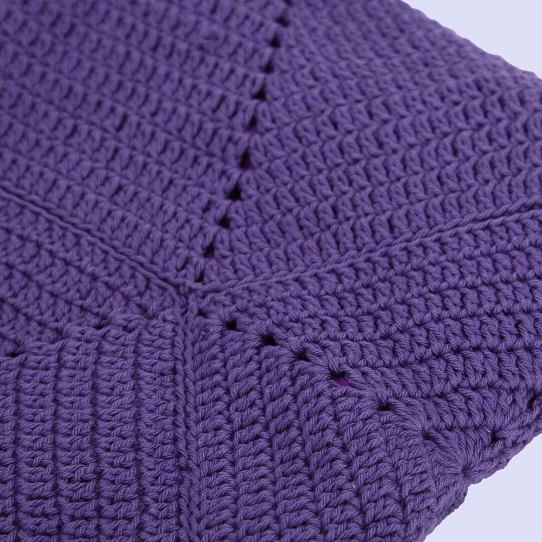 Handmade Crochet Bag - Purple 3050