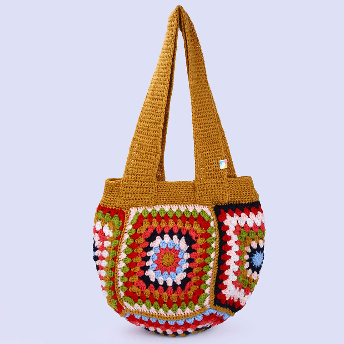 Handmade Crochet Bag - Multi Color 3054