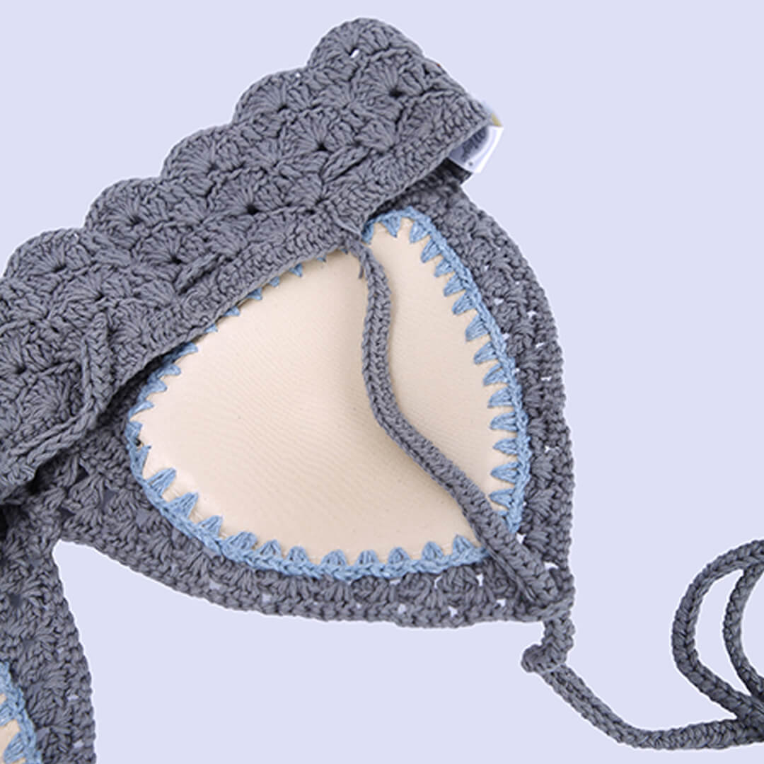 Cotton Bralette Tie Back Top - Grey 3109