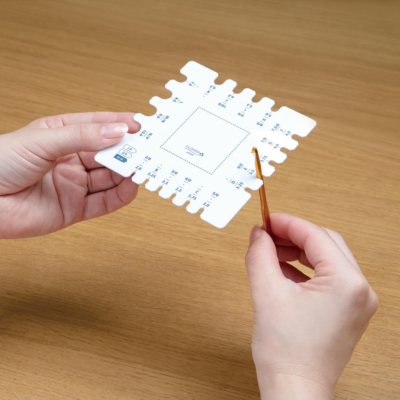 Swatch Ruler and Needle Gauge by Clover