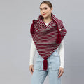 Thick Knitted Shawl Scarf - 3225