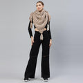 Thick Knitted Shawl Scarf - 3283