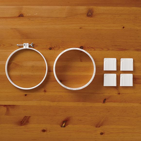 Punch Needle Hoop by Clover