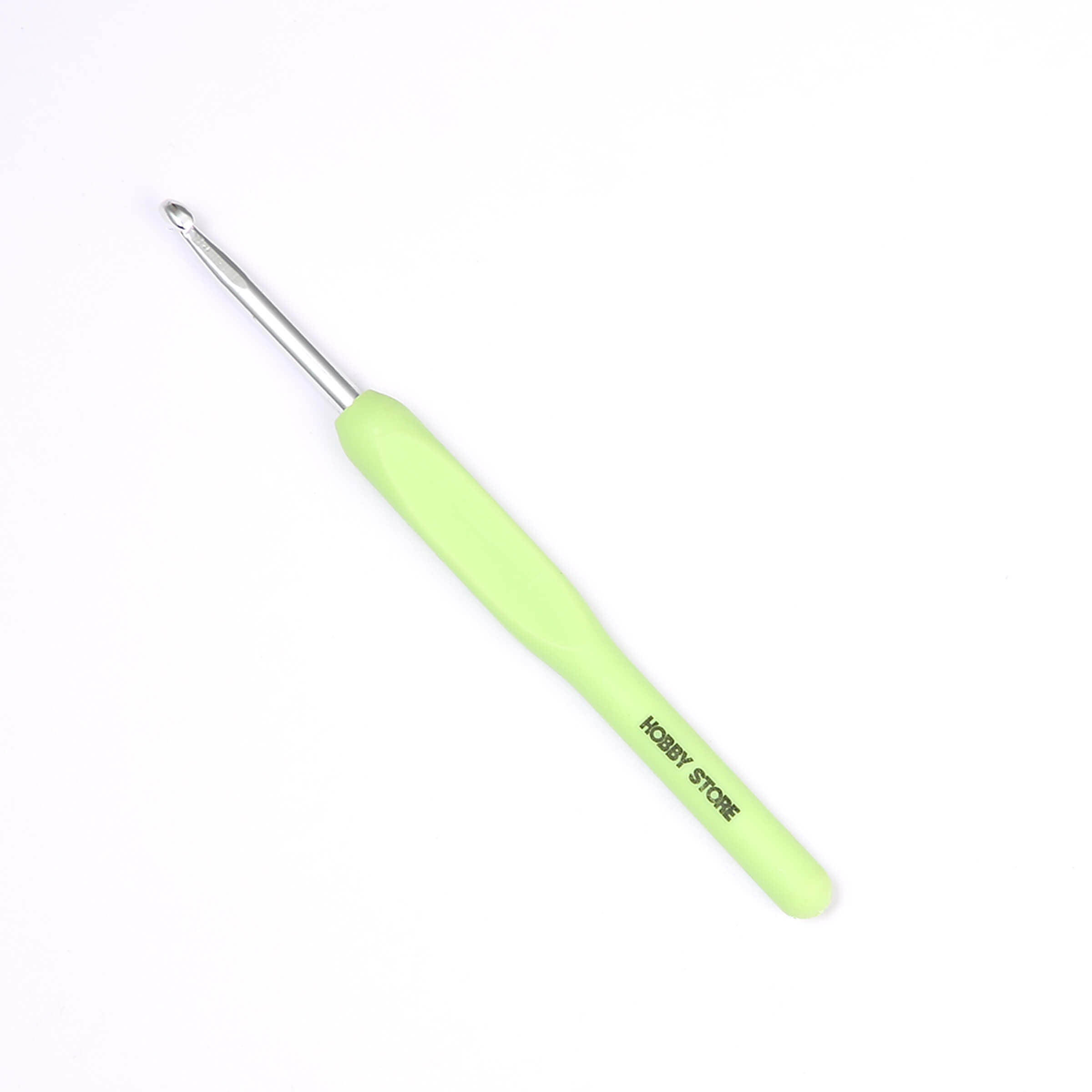 Aluminium Crochet Hooks with Plastic Handle by Hobby Store