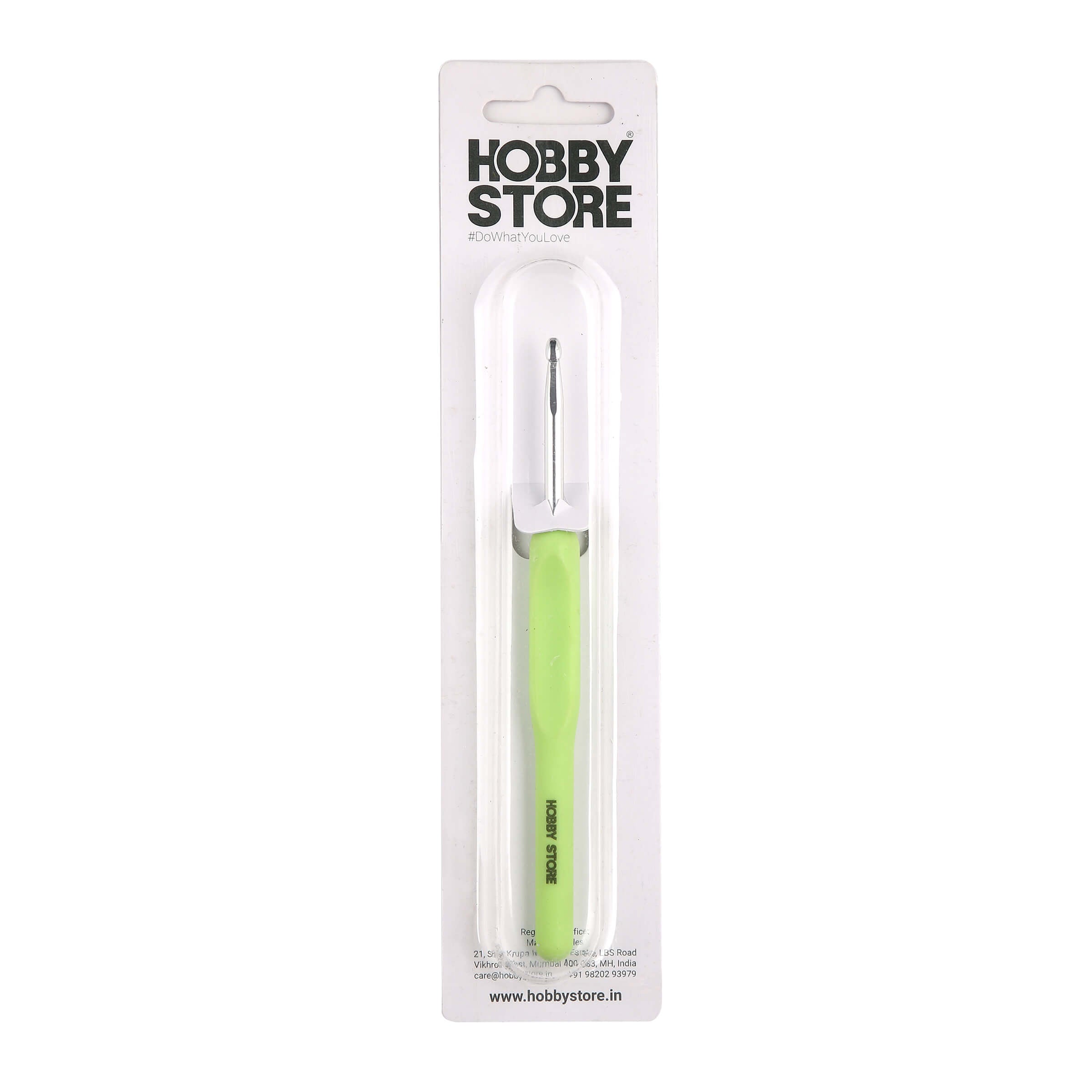 Aluminium Crochet Hooks with Plastic Handle by Hobby Store