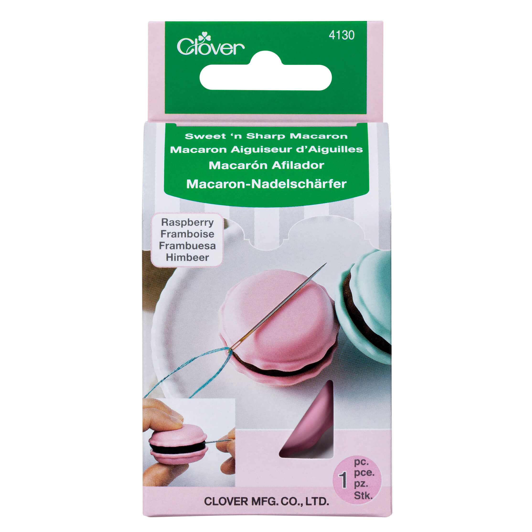 Sweet’n Sharp Macaron | Needle Holder & Sharpener by Clover