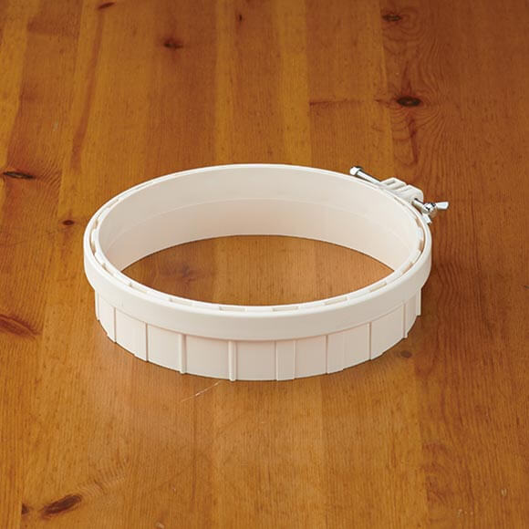 Punch Needle Hoop by Clover