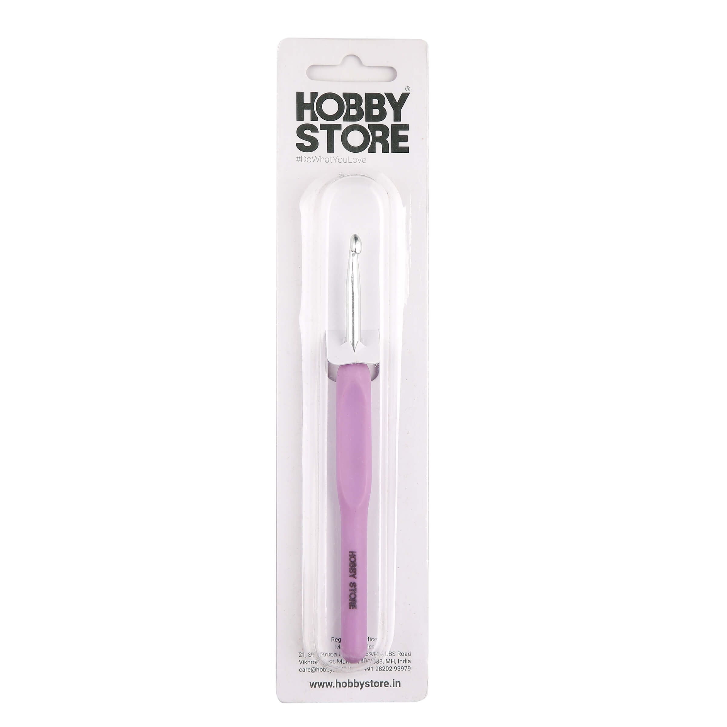 Aluminium Crochet Hooks with Plastic Handle by Hobby Store
