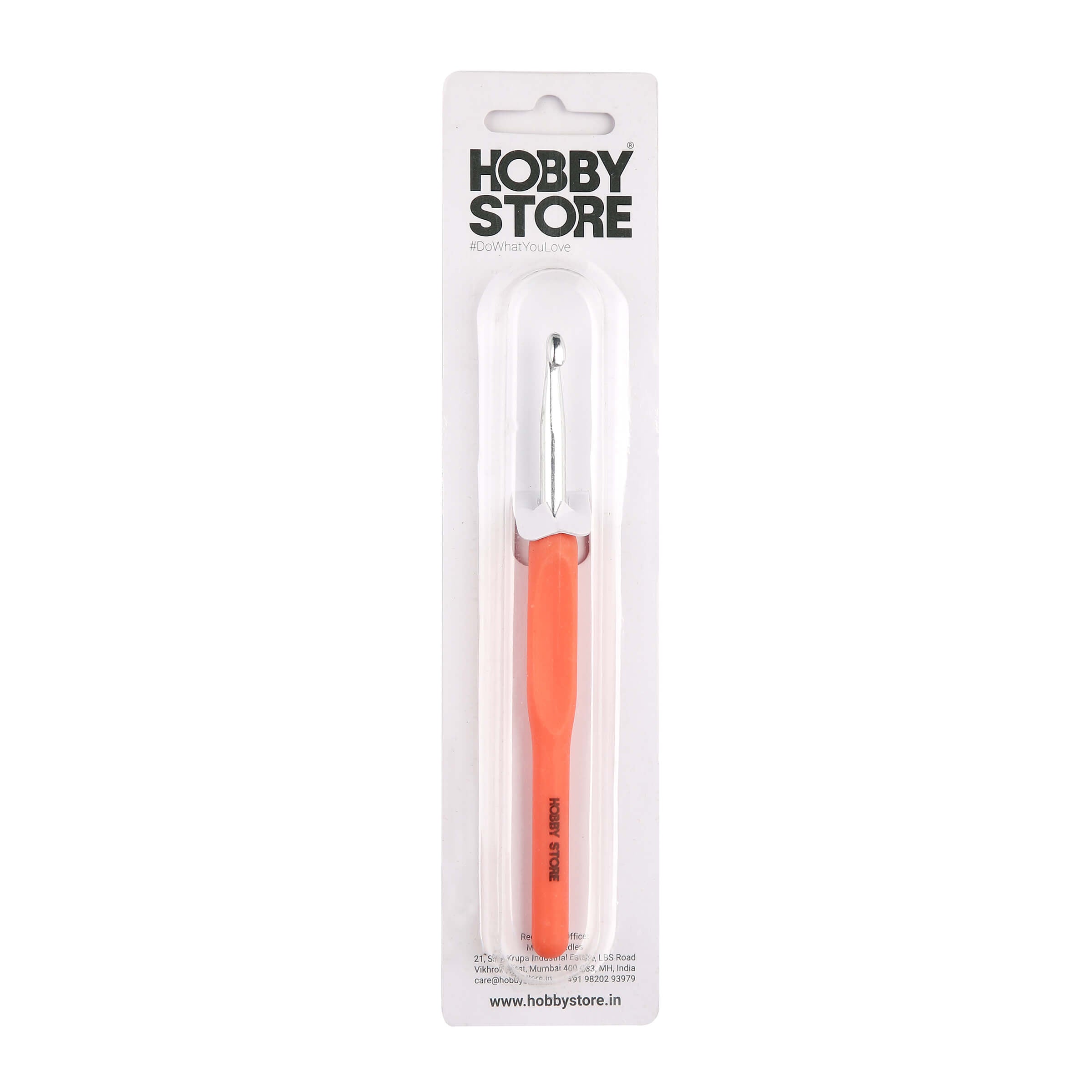 Aluminium Crochet Hooks with Plastic Handle by Hobby Store