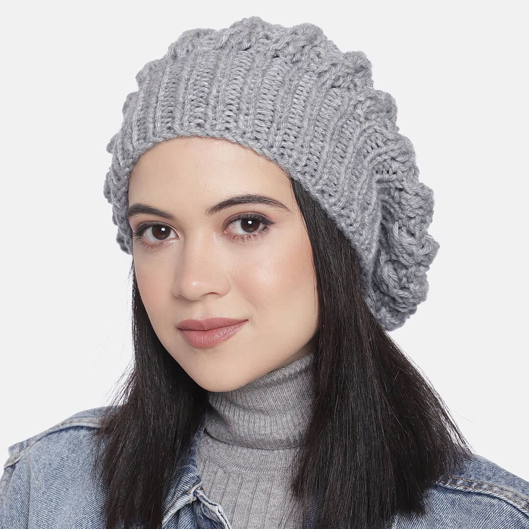 Grey Beanie - 820