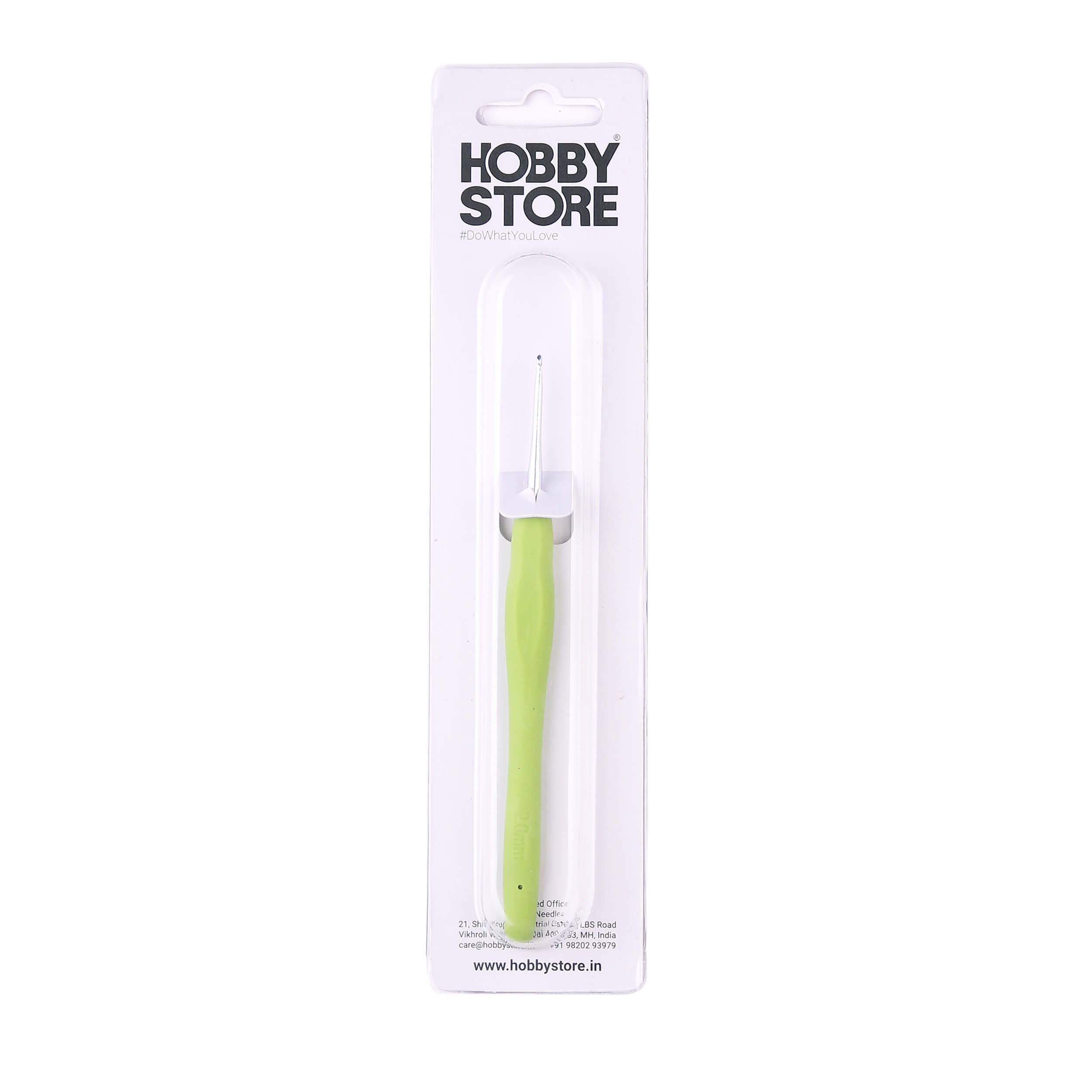 Aluminium Crochet Hooks with Rubber Handle by Hobby Store