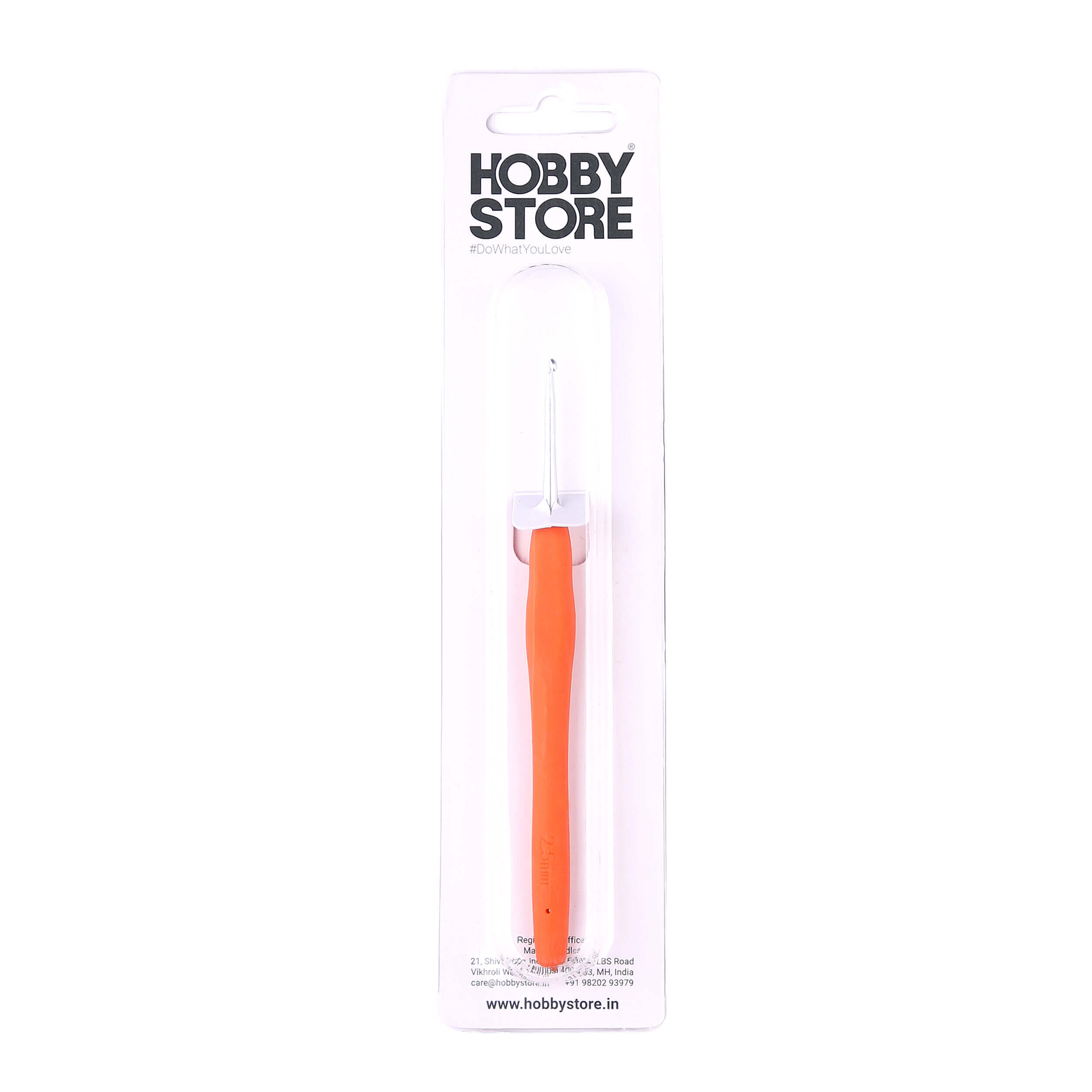 Aluminium Crochet Hooks with Rubber Handle by Hobby Store