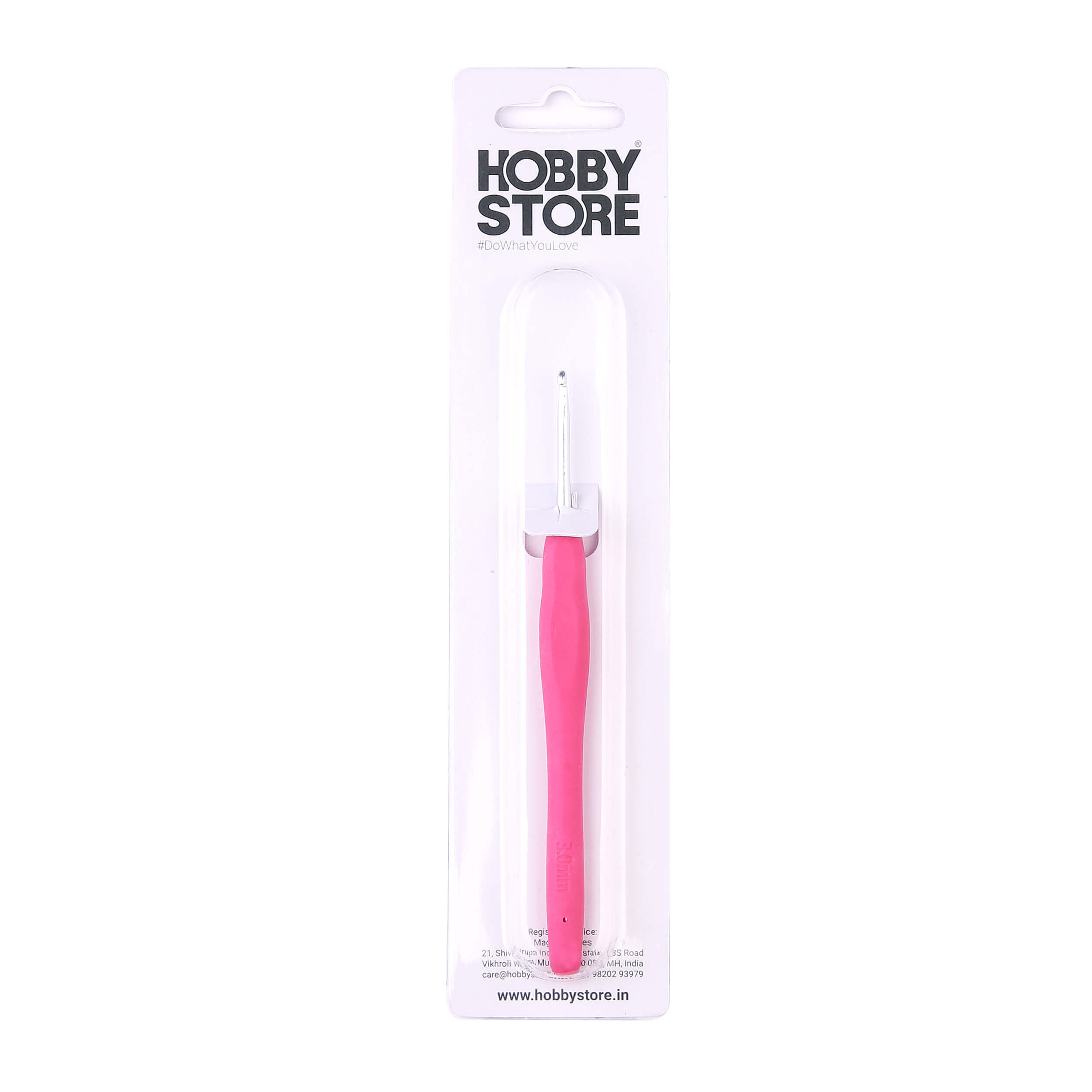 Aluminium Crochet Hooks with Rubber Handle by Hobby Store