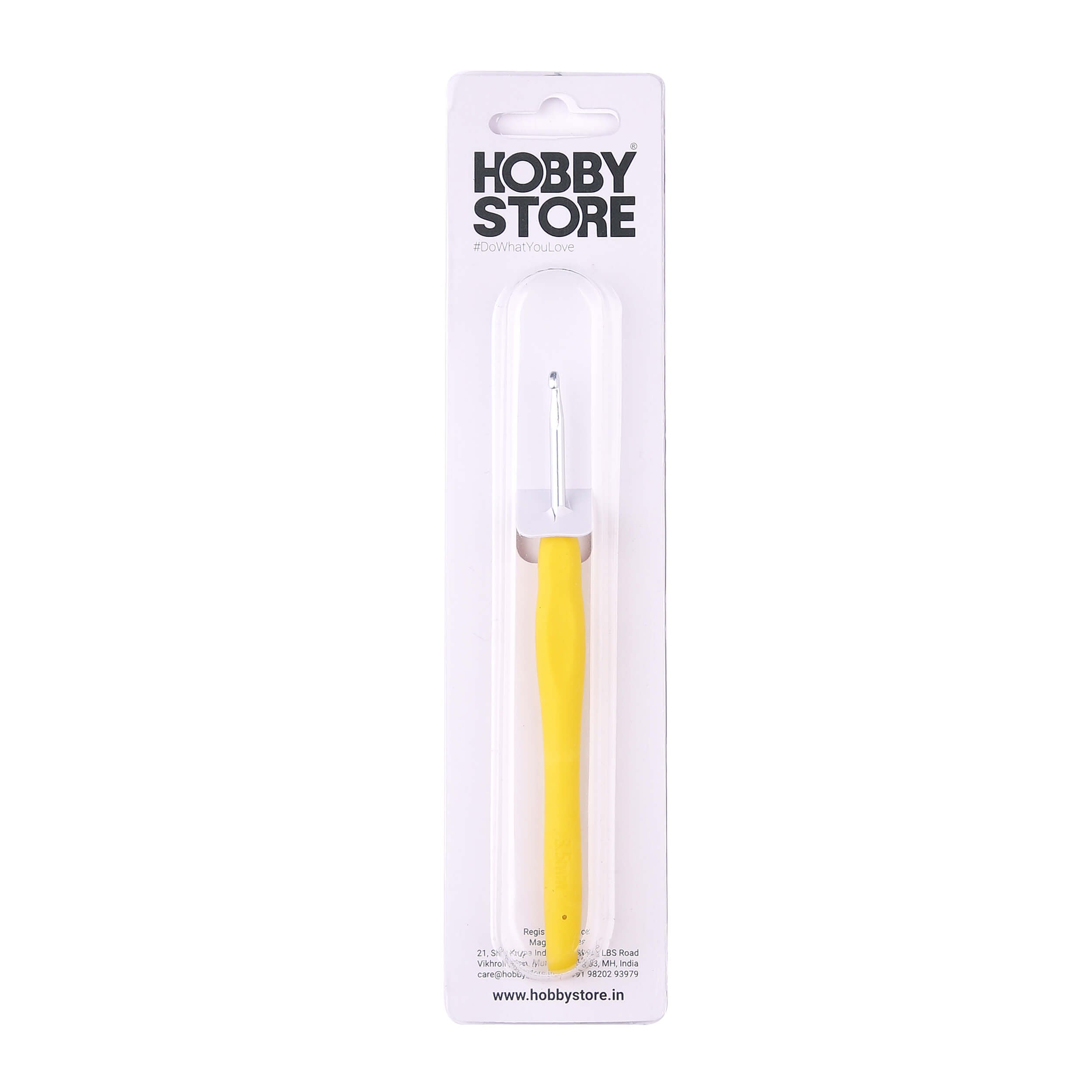 Aluminium Crochet Hooks with Rubber Handle by Hobby Store