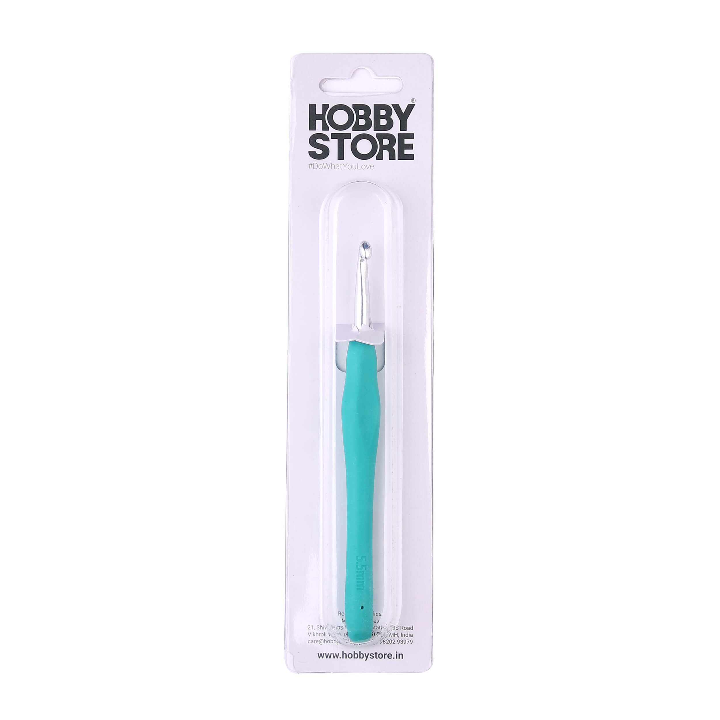 Aluminium Crochet Hooks with Rubber Handle by Hobby Store