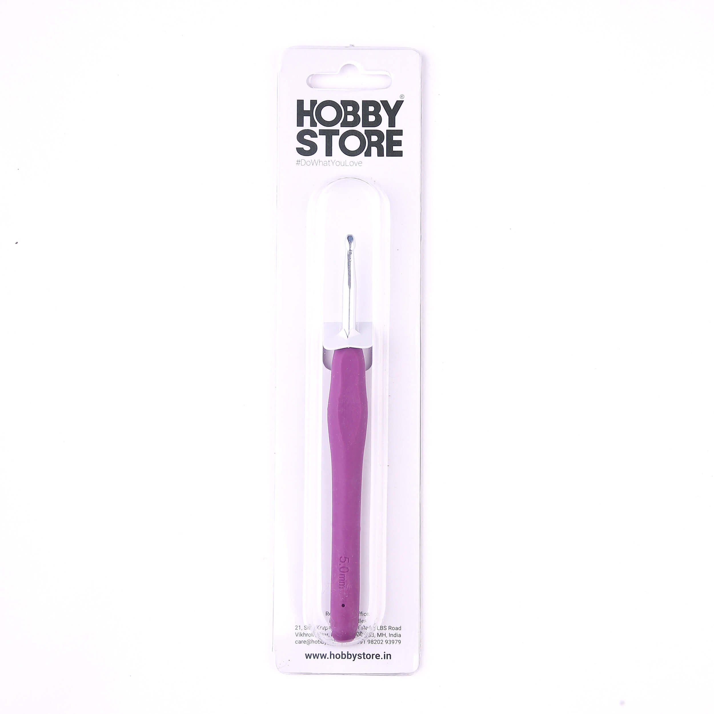 Aluminium Crochet Hooks with Rubber Handle by Hobby Store