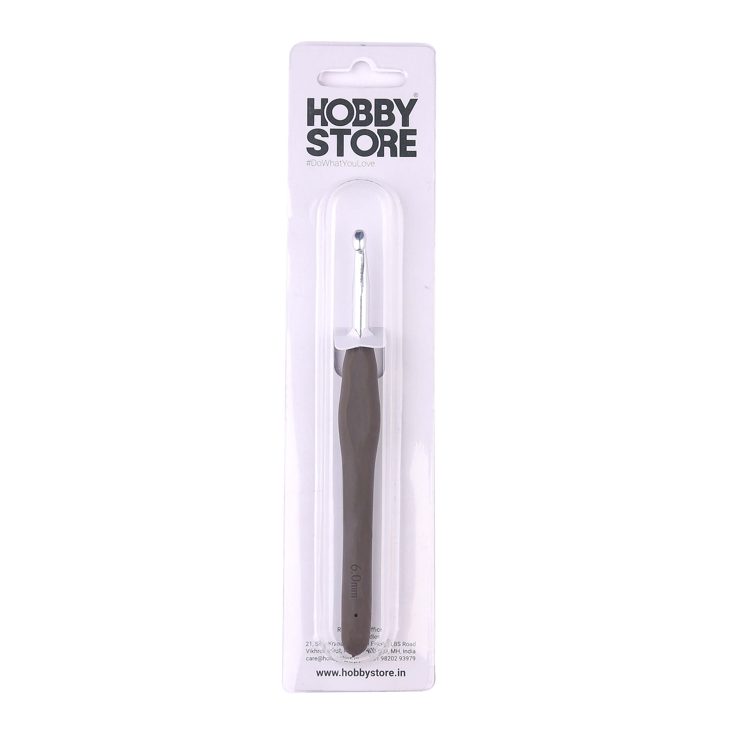 Aluminium Crochet Hooks with Rubber Handle by Hobby Store