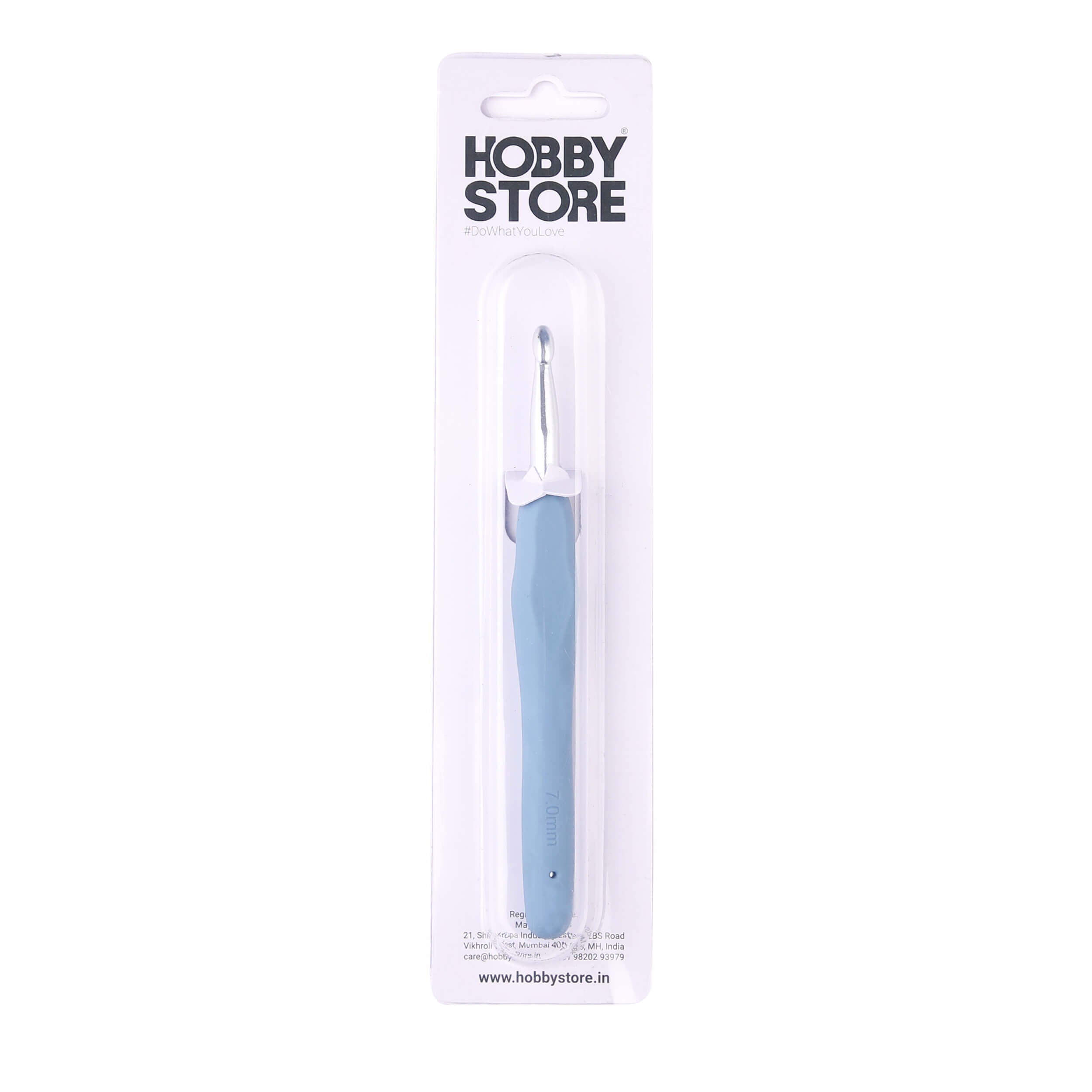 Aluminium Crochet Hooks with Rubber Handle by Hobby Store