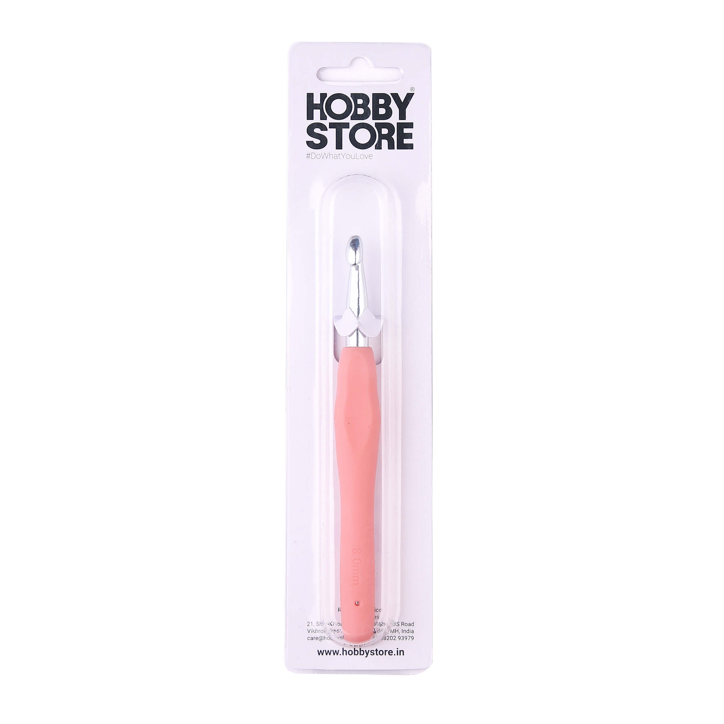 Aluminium Crochet Hooks with Rubber Handle by Hobby Store