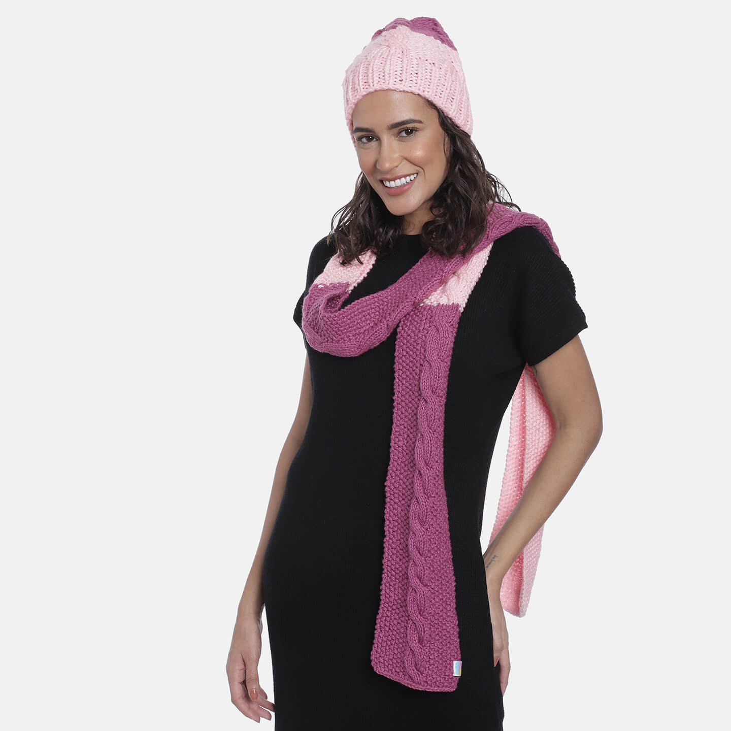Beanie and Scarf Coordinating Set - 3303