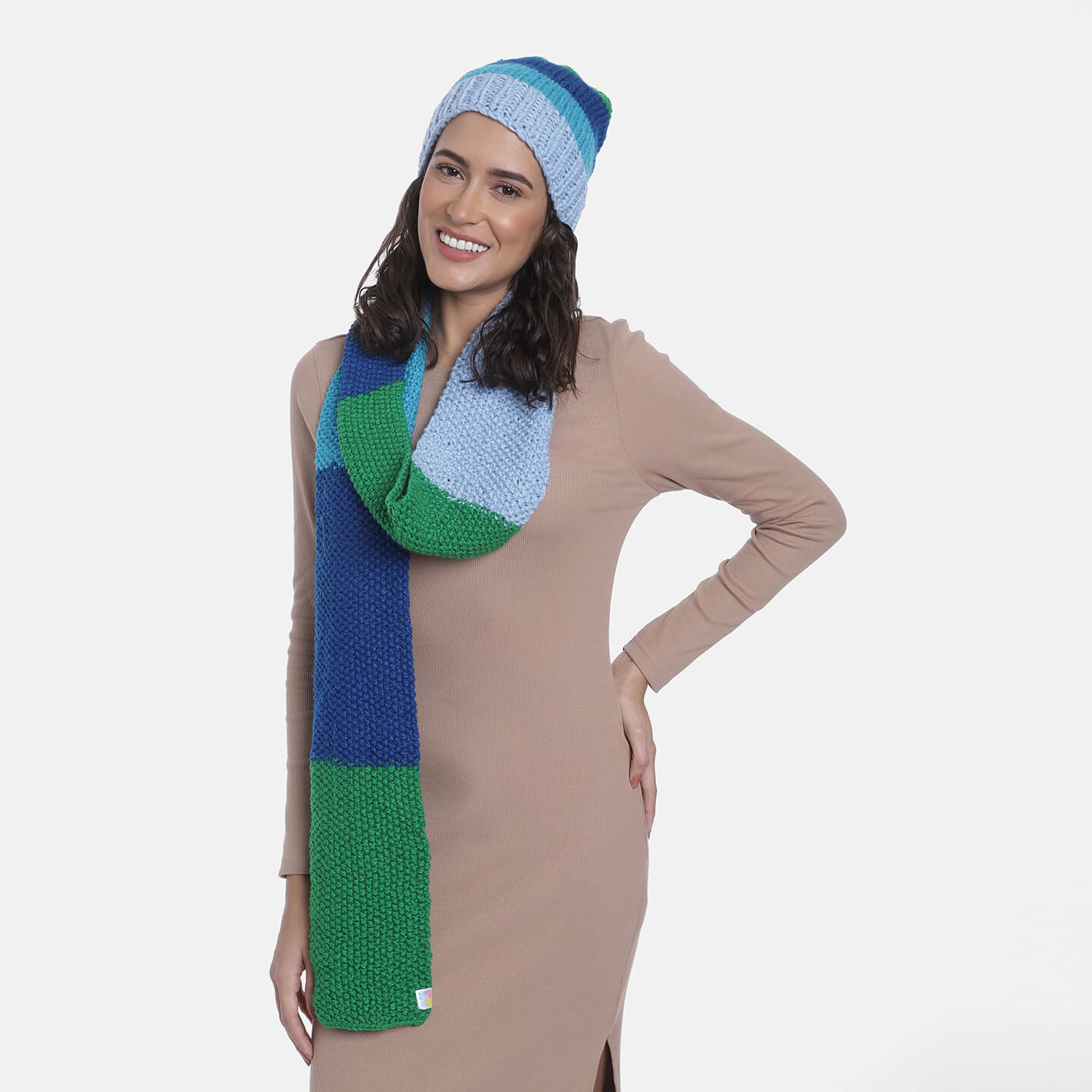 Beanie and Scarf Coordinating Set - 3305